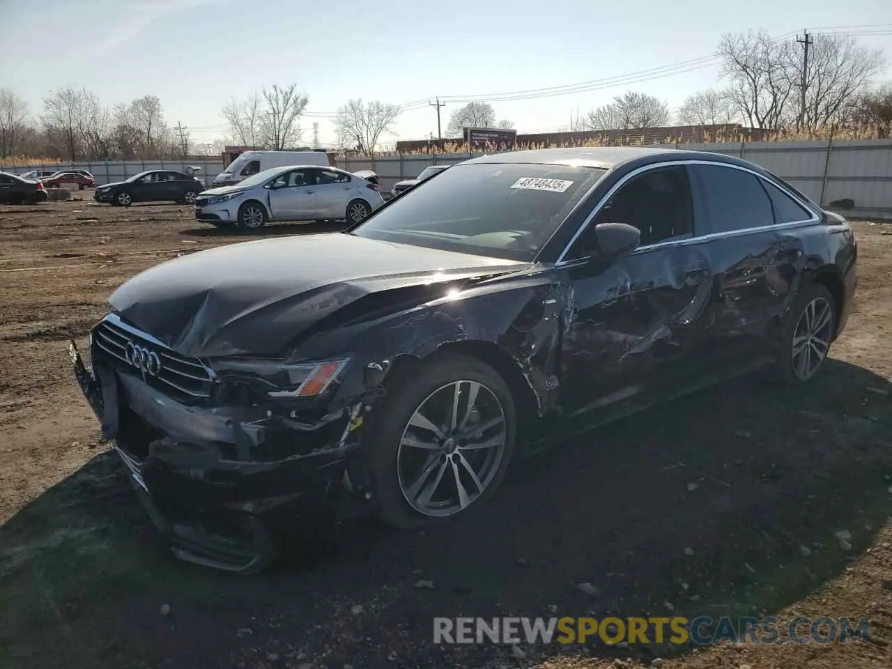 1 fotografías del automóvil dañado WAUL2AF24KN072635 AUDI A6 2019