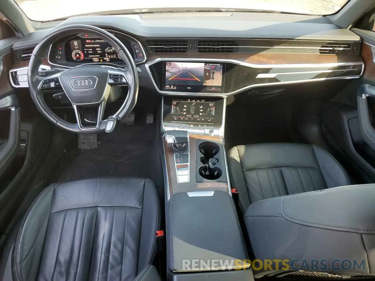 8 fotografías del automóvil dañado WAUL2AF24KN072635 AUDI A6 2019
