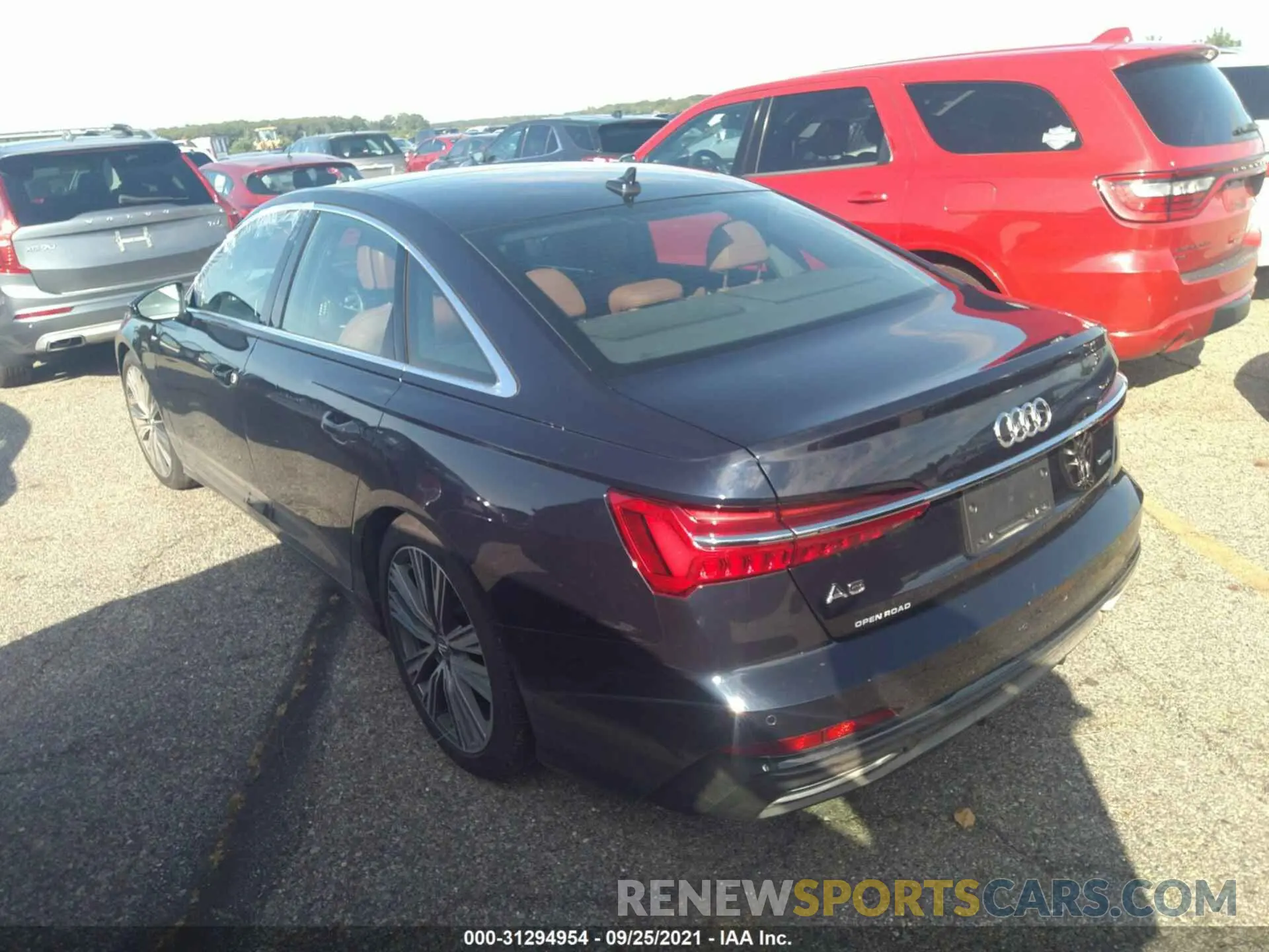 3 fotografías del automóvil dañado WAUL2AF24KN090391 AUDI A6 2019