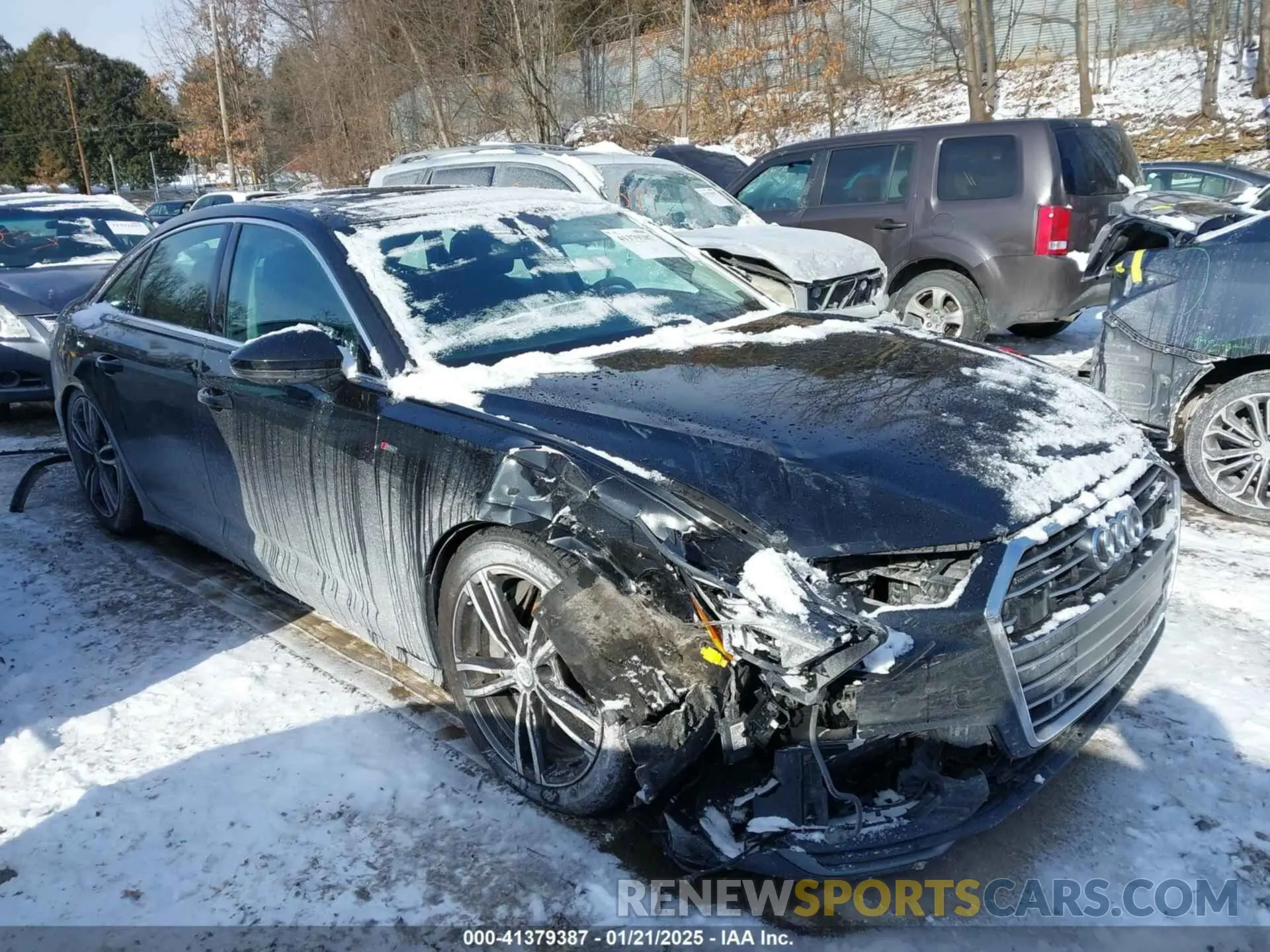 1 fotografías del automóvil dañado WAUL2AF25KN084714 AUDI A6 2019