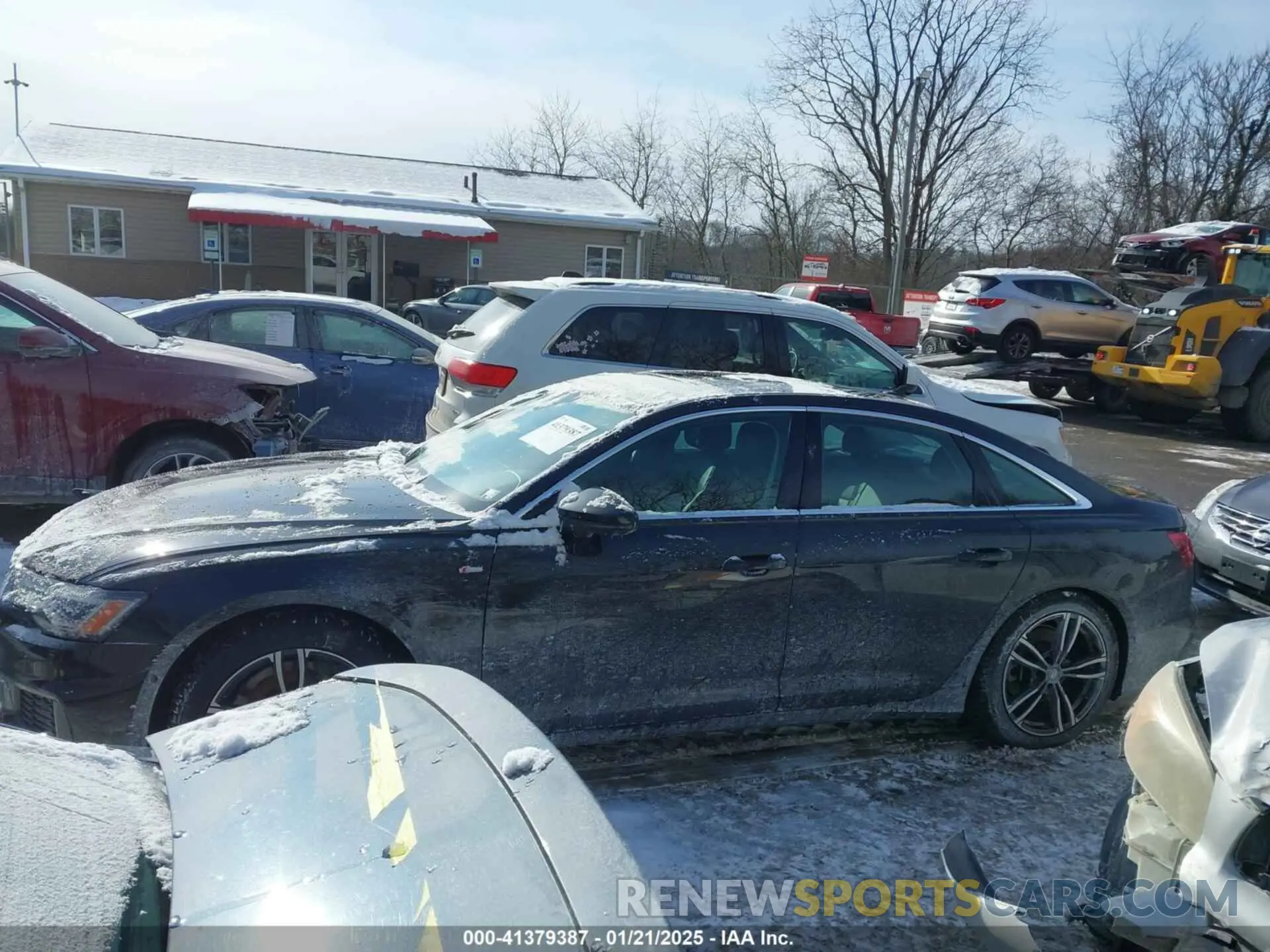 15 fotografías del automóvil dañado WAUL2AF25KN084714 AUDI A6 2019