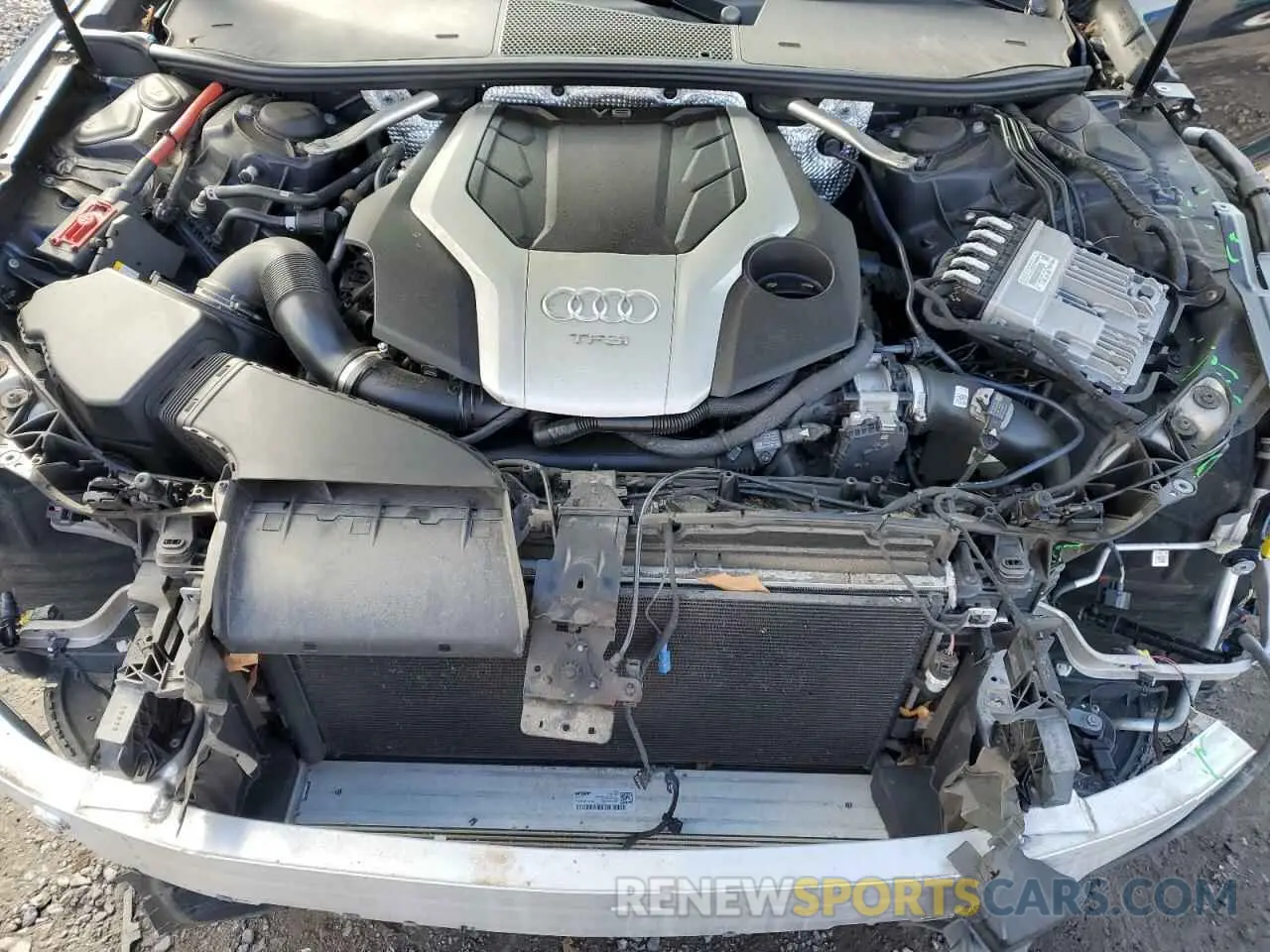 11 fotografías del automóvil dañado WAUL2AF26KN065198 AUDI A6 2019