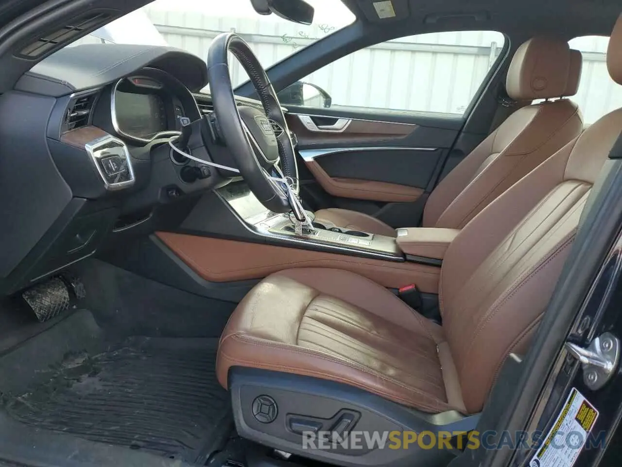 7 fotografías del automóvil dañado WAUL2AF26KN065198 AUDI A6 2019