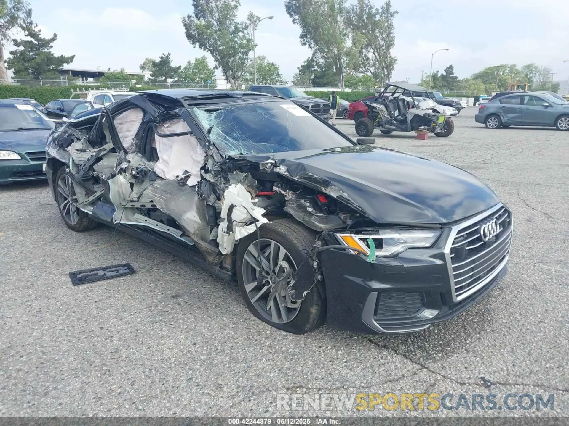 1 fotografías del automóvil dañado WAUL2AF26KN116506 AUDI A6 2019
