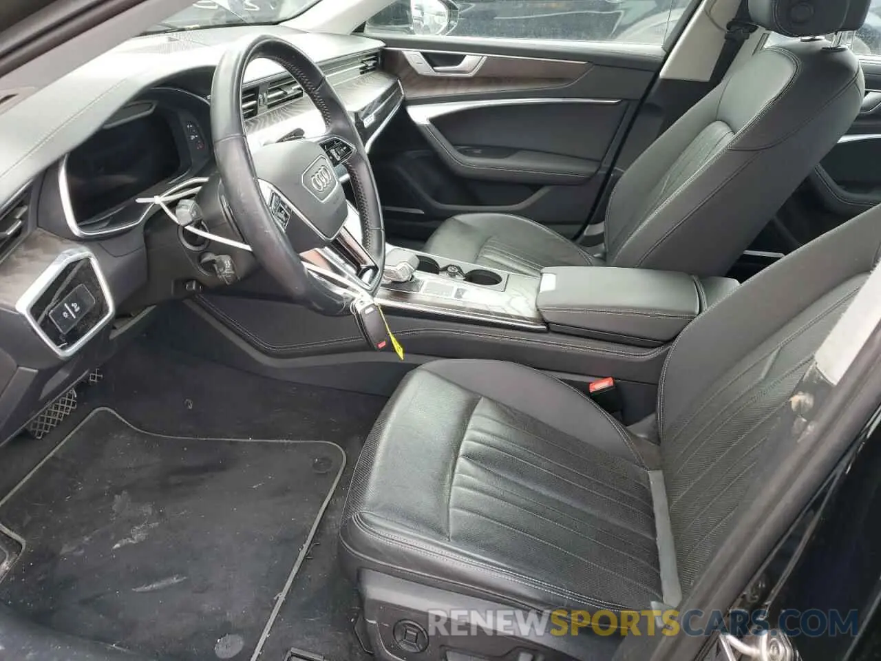 7 fotografías del automóvil dañado WAUL2AF27KN114411 AUDI A6 2019