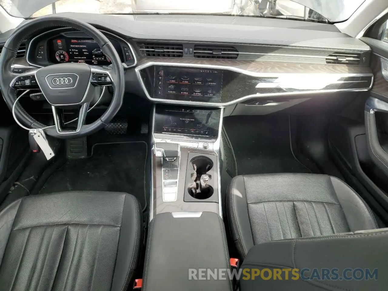 8 fotografías del automóvil dañado WAUL2AF27KN114411 AUDI A6 2019