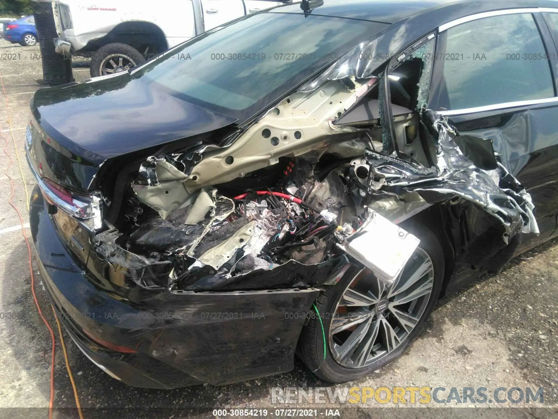 6 fotografías del automóvil dañado WAUL2AF28KN017296 AUDI A6 2019