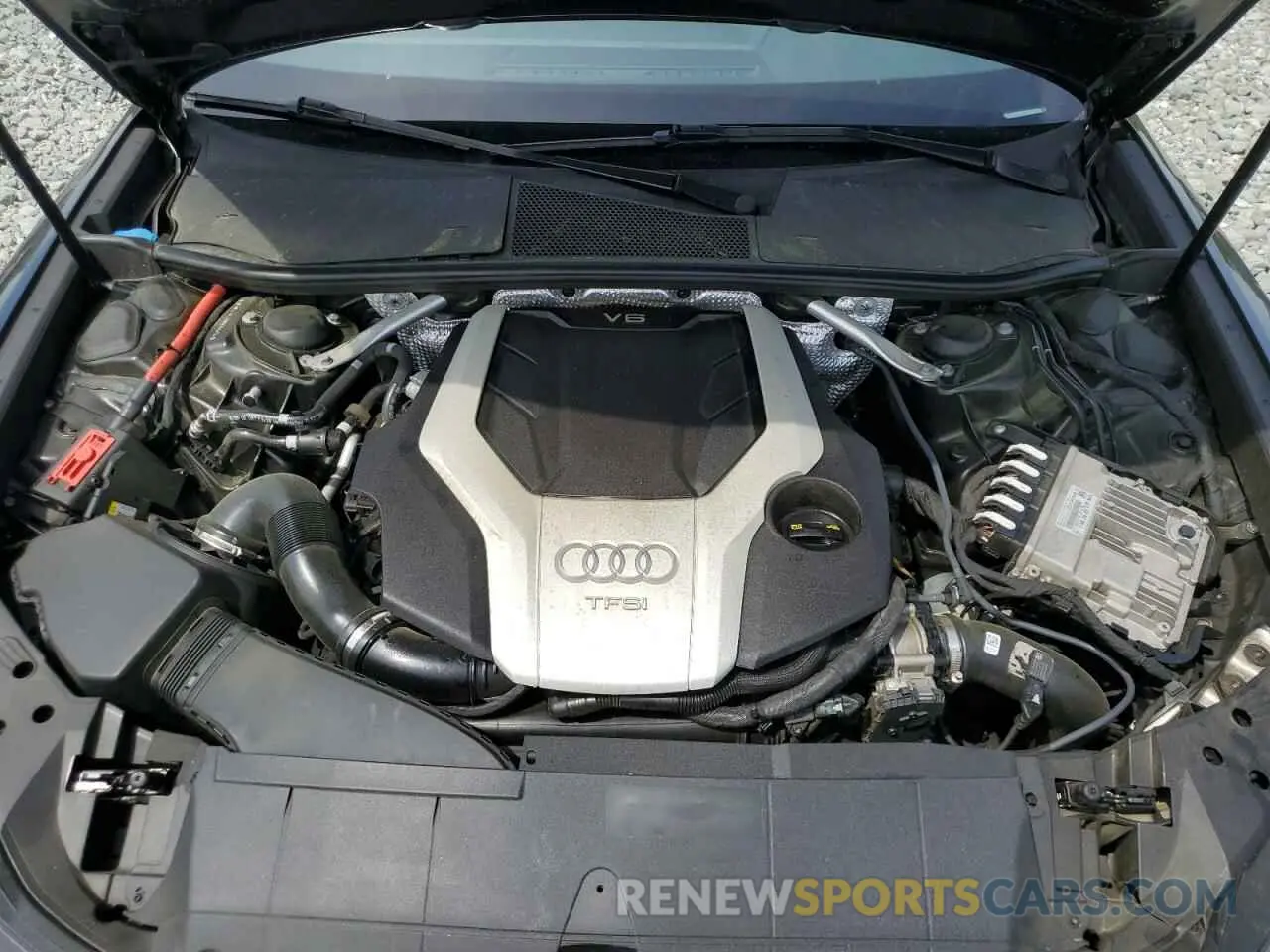 11 fotografías del automóvil dañado WAUL2AF28KN101151 AUDI A6 2019