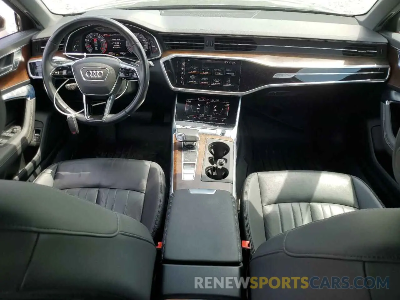 8 fotografías del automóvil dañado WAUL2AF28KN101151 AUDI A6 2019
