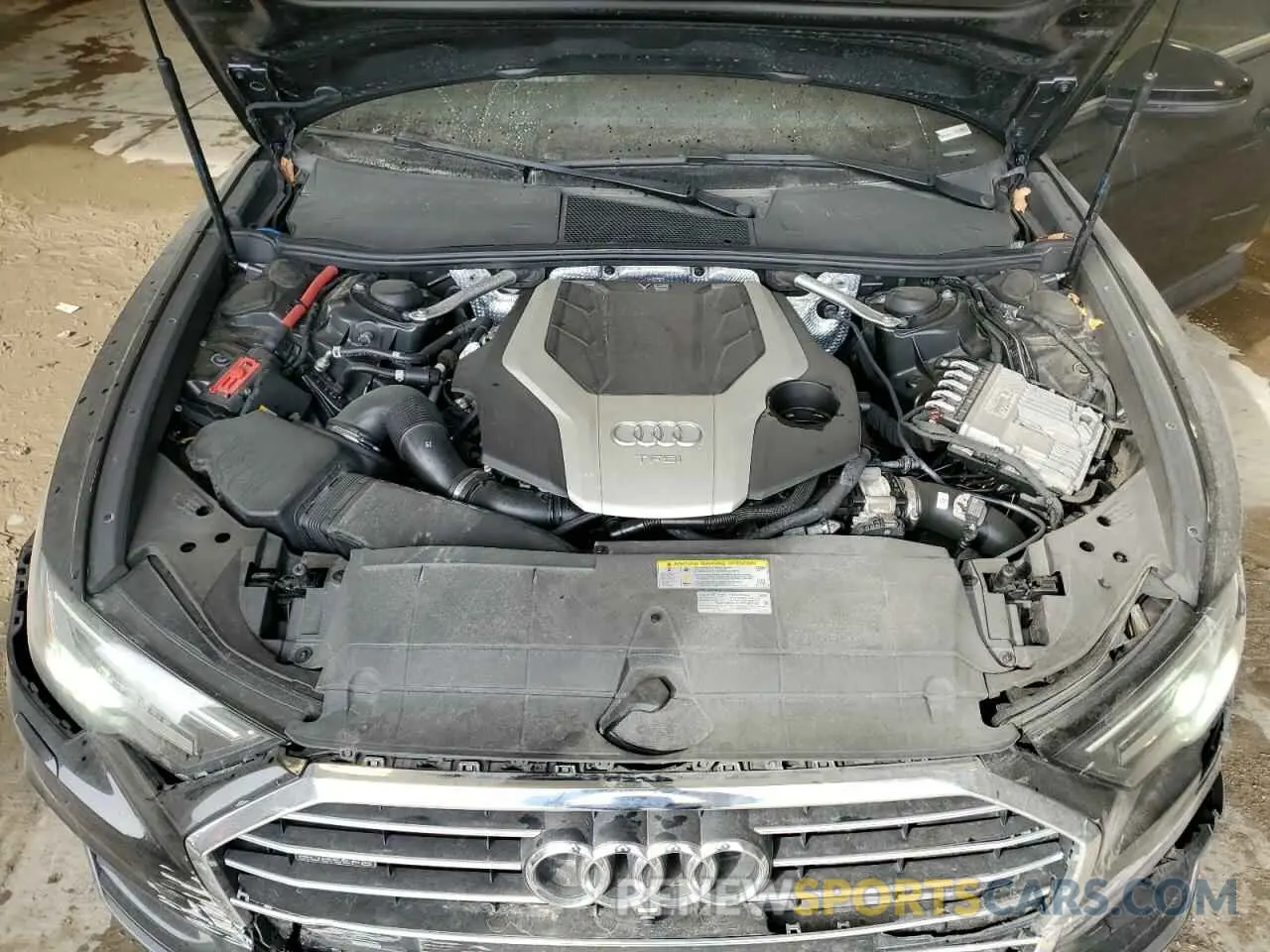 11 fotografías del automóvil dañado WAUL2AF28KN103384 AUDI A6 2019