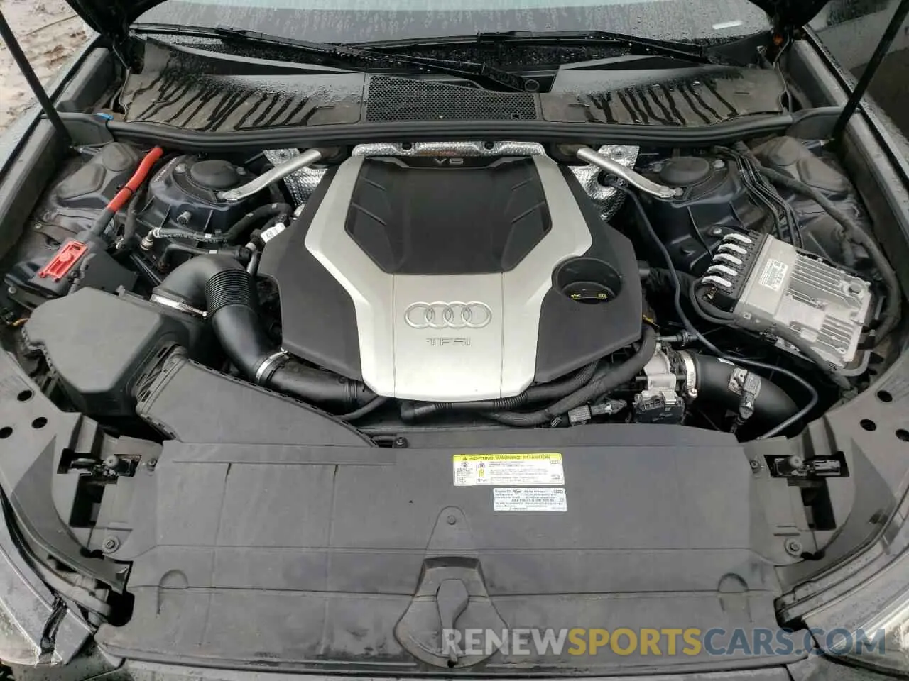 11 fotografías del automóvil dañado WAUL2AF29KN073540 AUDI A6 2019