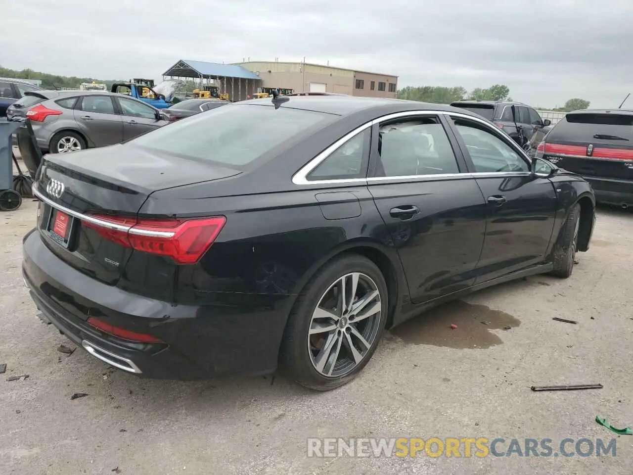 3 fotografías del automóvil dañado WAUL2AF2XKN049165 AUDI A6 2019