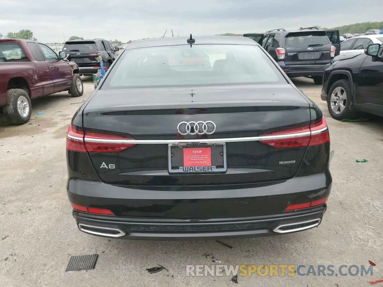 6 fotografías del automóvil dañado WAUL2AF2XKN049165 AUDI A6 2019