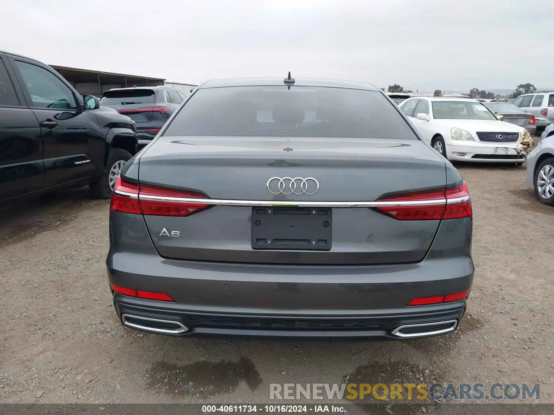 16 fotografías del automóvil dañado WAUL2AF2XKN095921 AUDI A6 2019