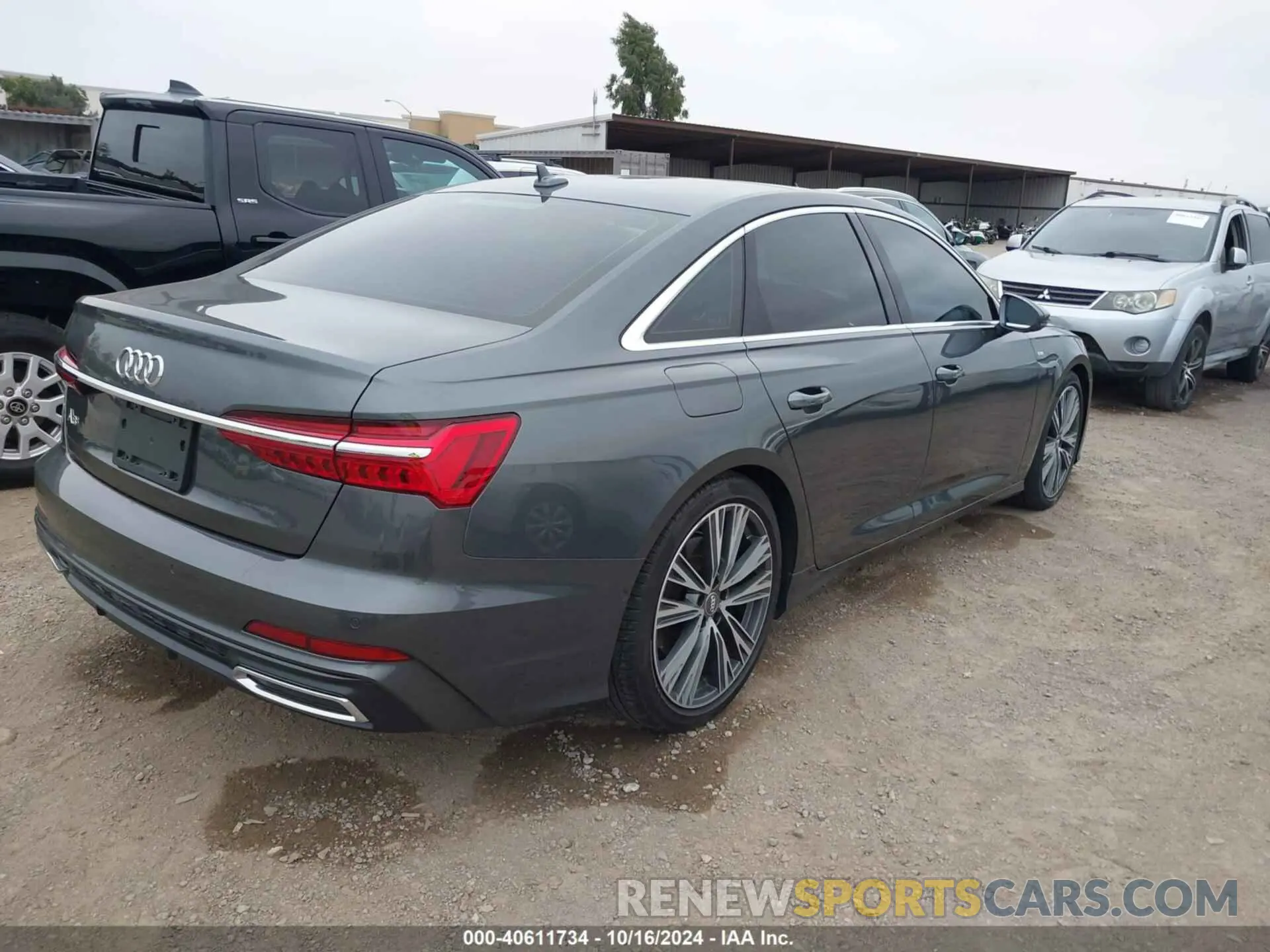 4 fotografías del automóvil dañado WAUL2AF2XKN095921 AUDI A6 2019