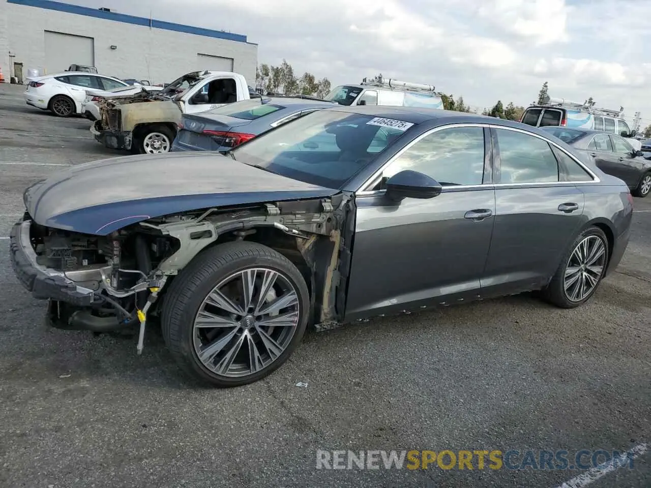 1 fotografías del automóvil dañado WAUL2AF2XKN112748 AUDI A6 2019