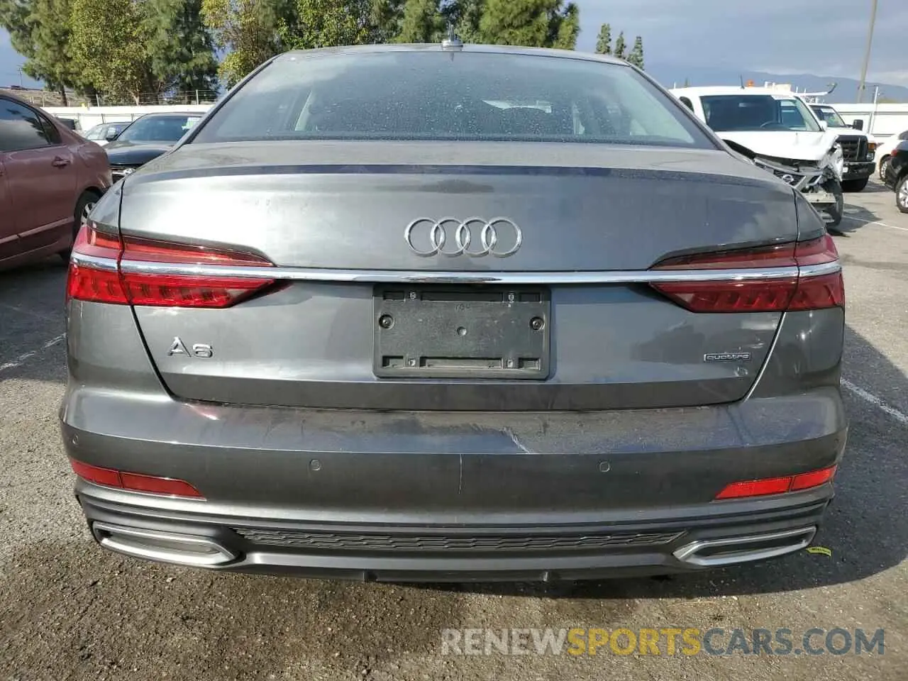 6 fotografías del automóvil dañado WAUL2AF2XKN112748 AUDI A6 2019