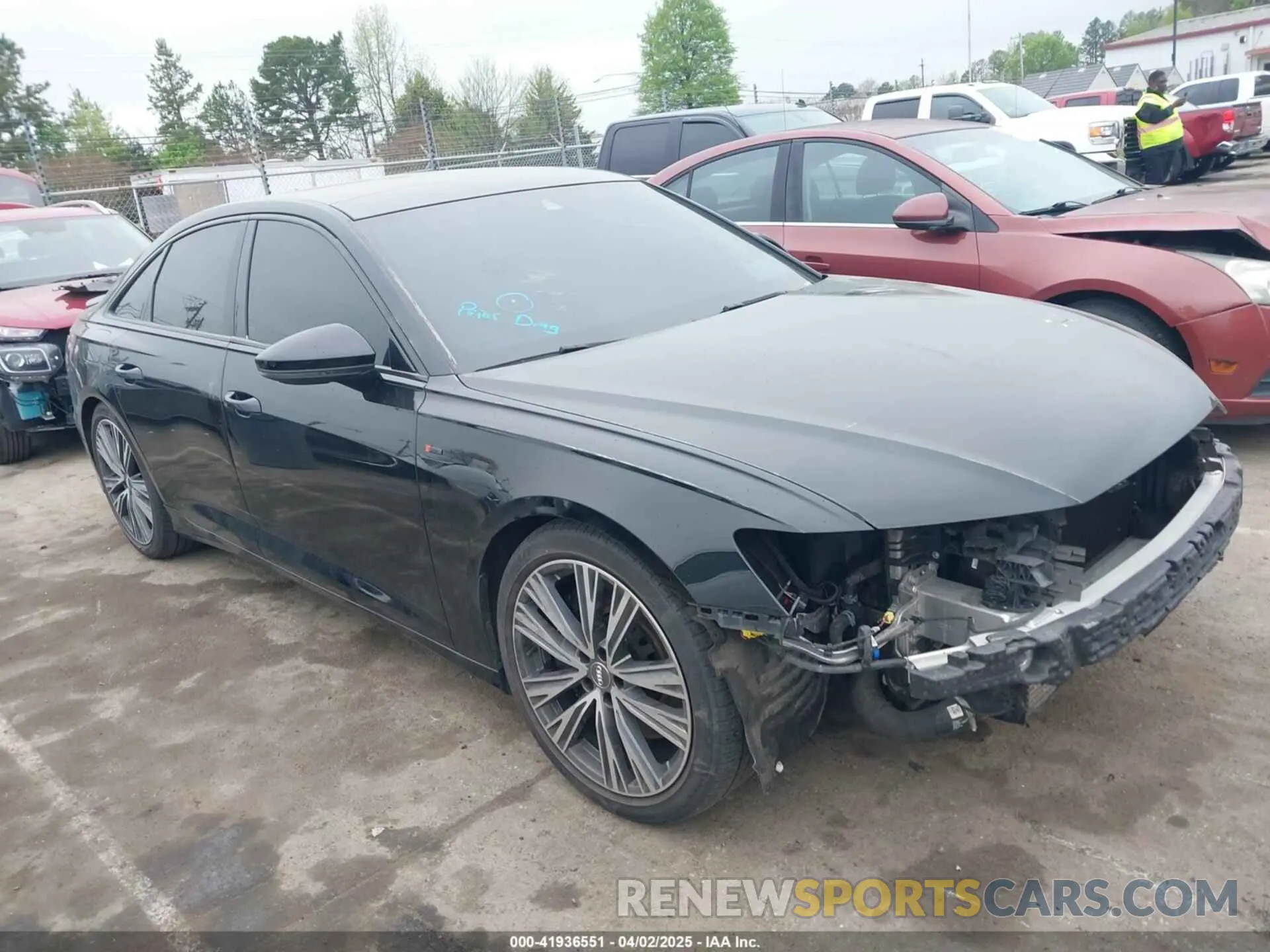 1 fotografías del automóvil dañado WAUL2BF24KN062516 AUDI A6 2019
