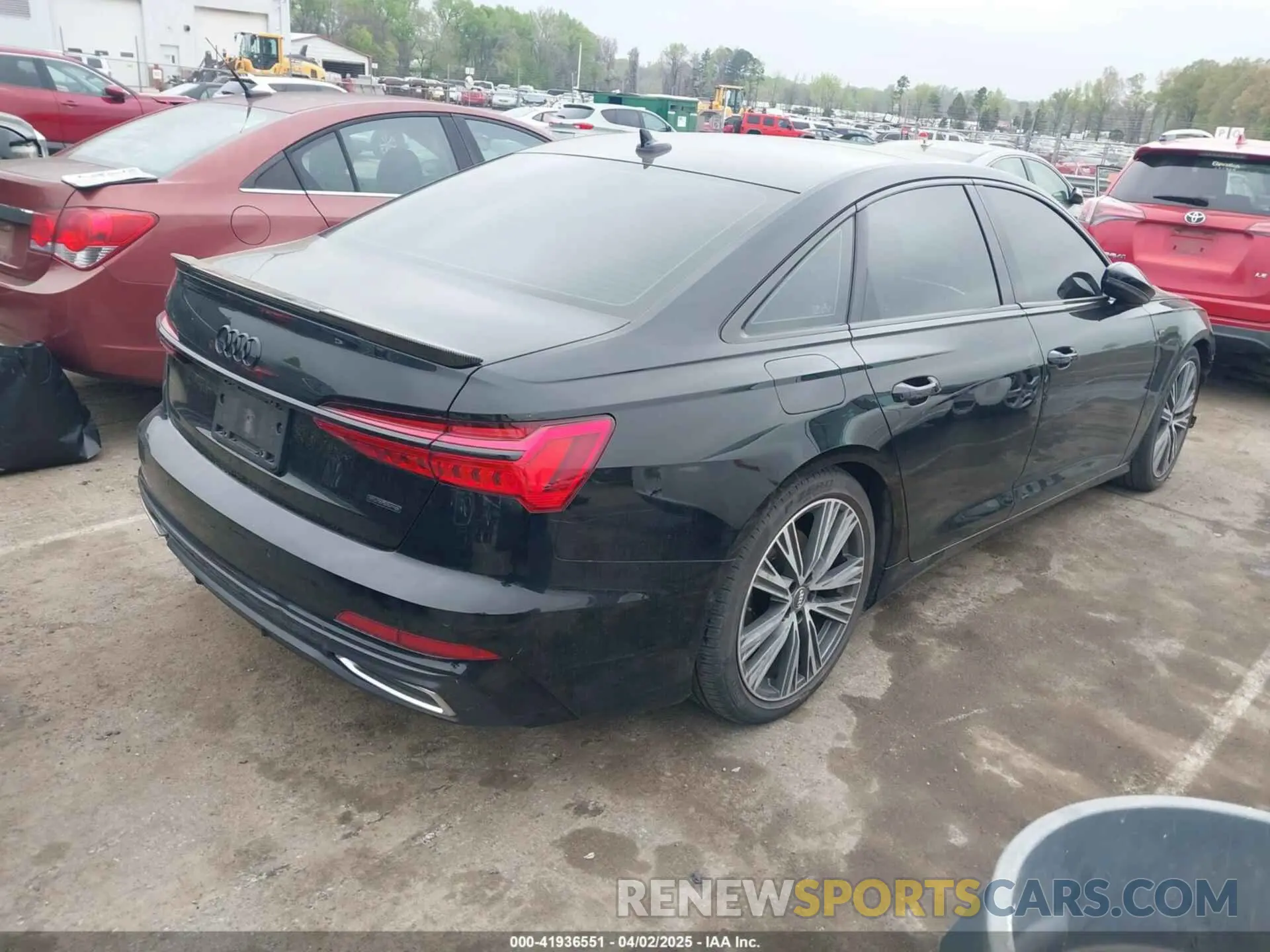 4 fotografías del automóvil dañado WAUL2BF24KN062516 AUDI A6 2019