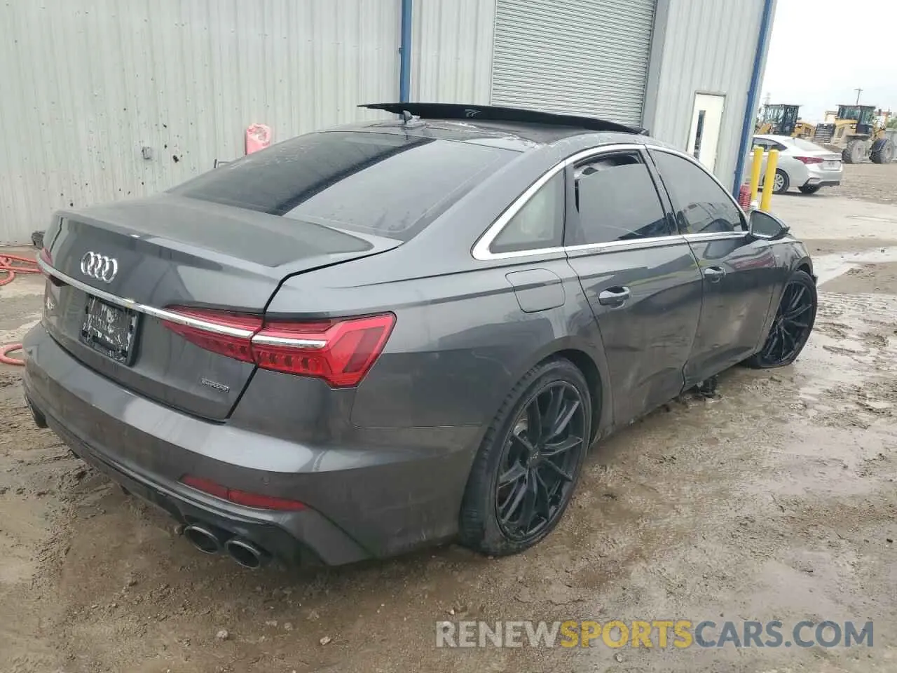 3 fotografías del automóvil dañado WAUM2AF21KN025311 AUDI A6 2019