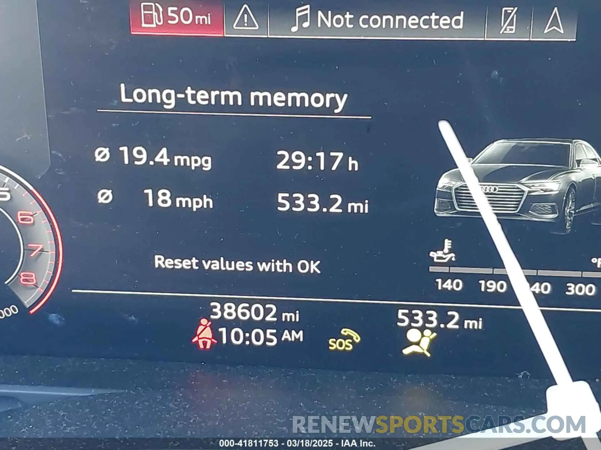15 fotografías del automóvil dañado WAUM2AF22KN044384 AUDI A6 2019
