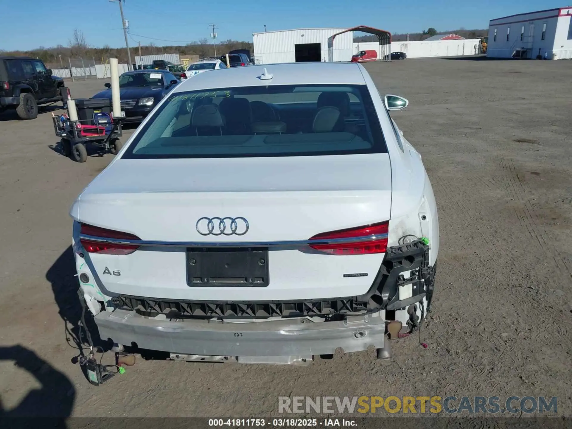 16 fotografías del automóvil dañado WAUM2AF22KN044384 AUDI A6 2019