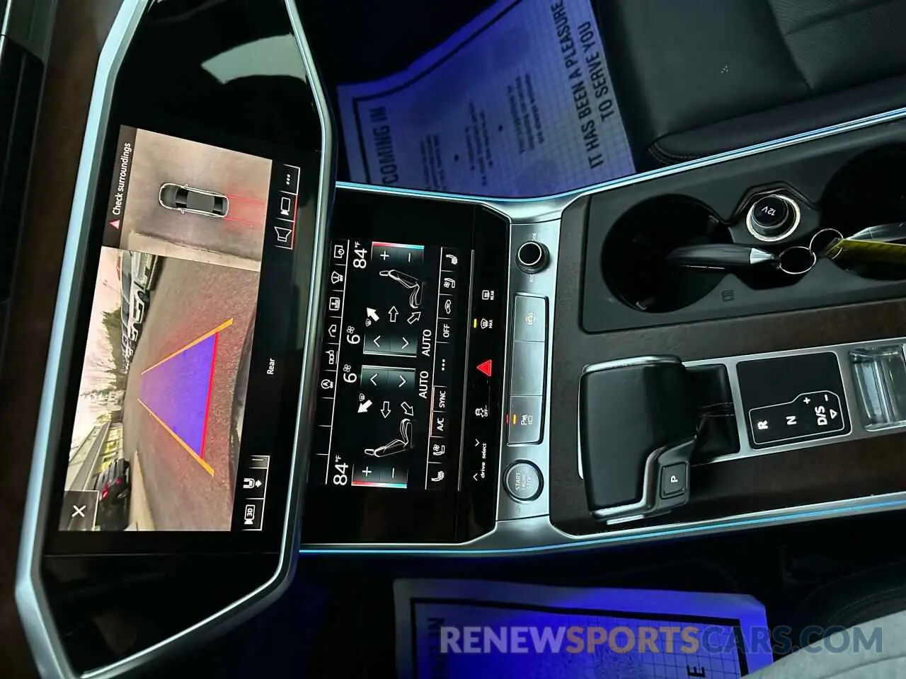 10 fotografías del automóvil dañado WAUM2AF22KN107841 AUDI A6 2019