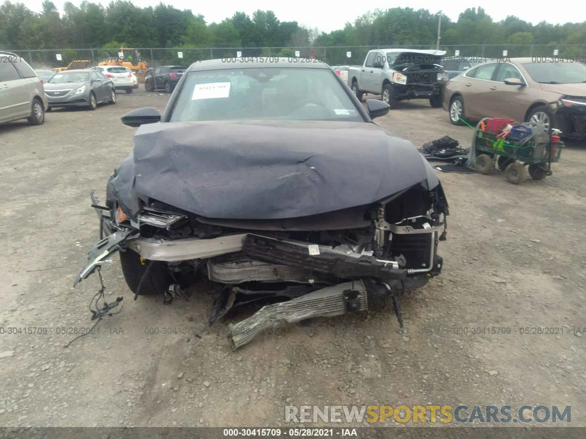 6 fotografías del automóvil dañado WAUM2AF23KN085364 AUDI A6 2019