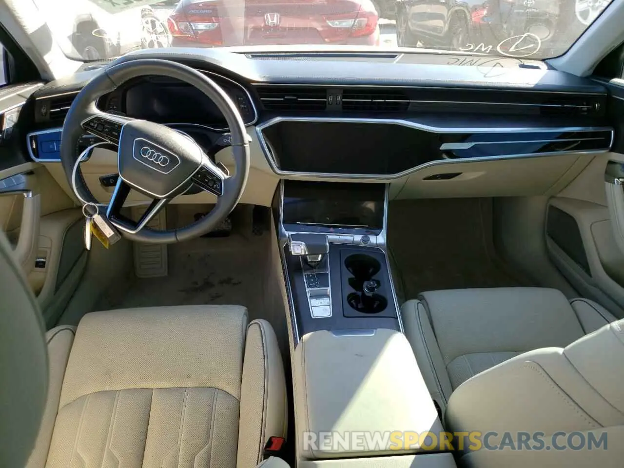 8 fotografías del automóvil dañado WAUM2AF24KN035525 AUDI A6 2019