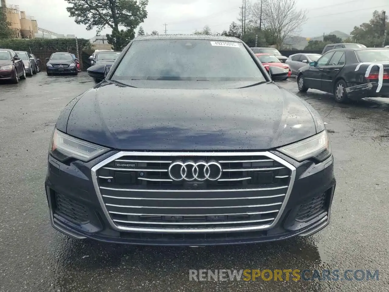 5 fotografías del automóvil dañado WAUM2AF25KN032522 AUDI A6 2019