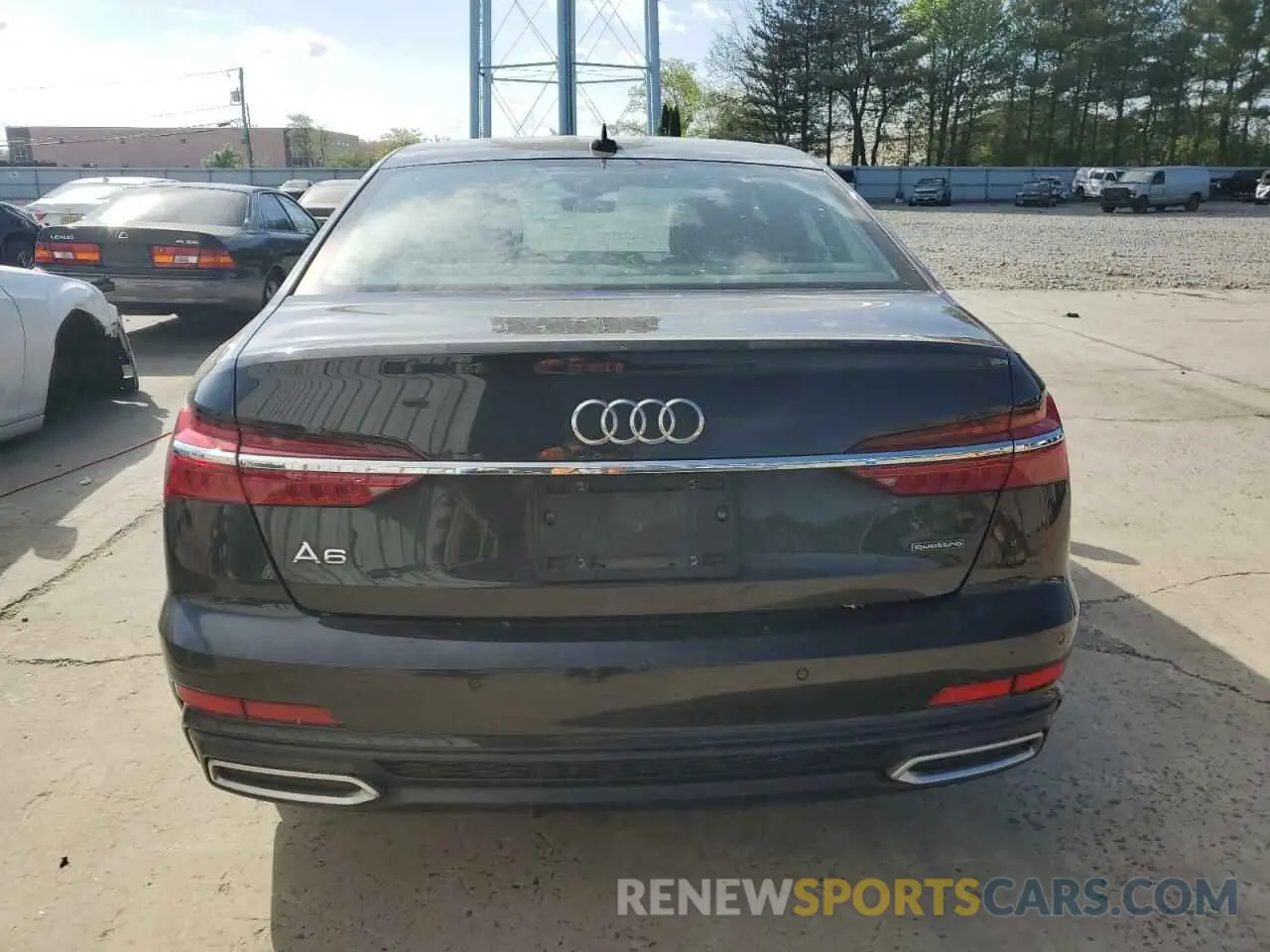 6 fotografías del automóvil dañado WAUM2AF25KN090520 AUDI A6 2019