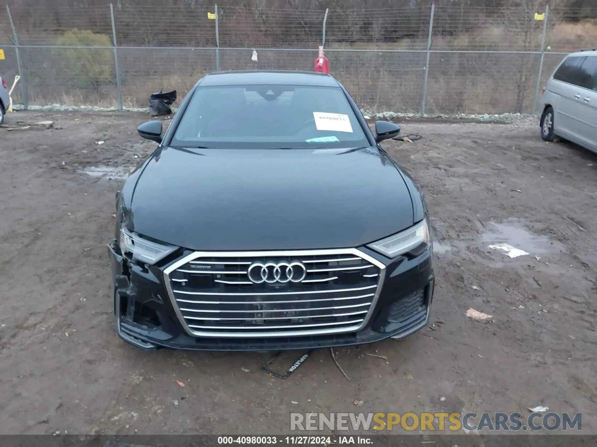 12 fotografías del automóvil dañado WAUM2AF27KN025152 AUDI A6 2019
