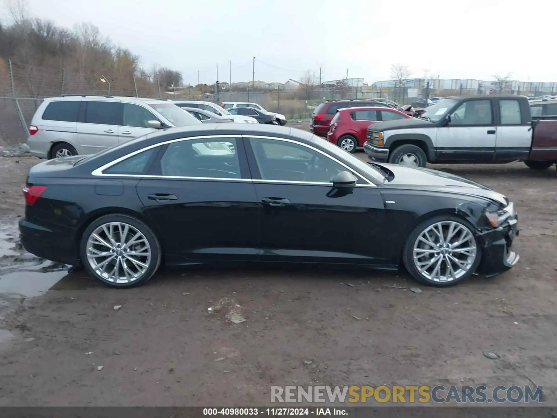 13 fotografías del automóvil dañado WAUM2AF27KN025152 AUDI A6 2019
