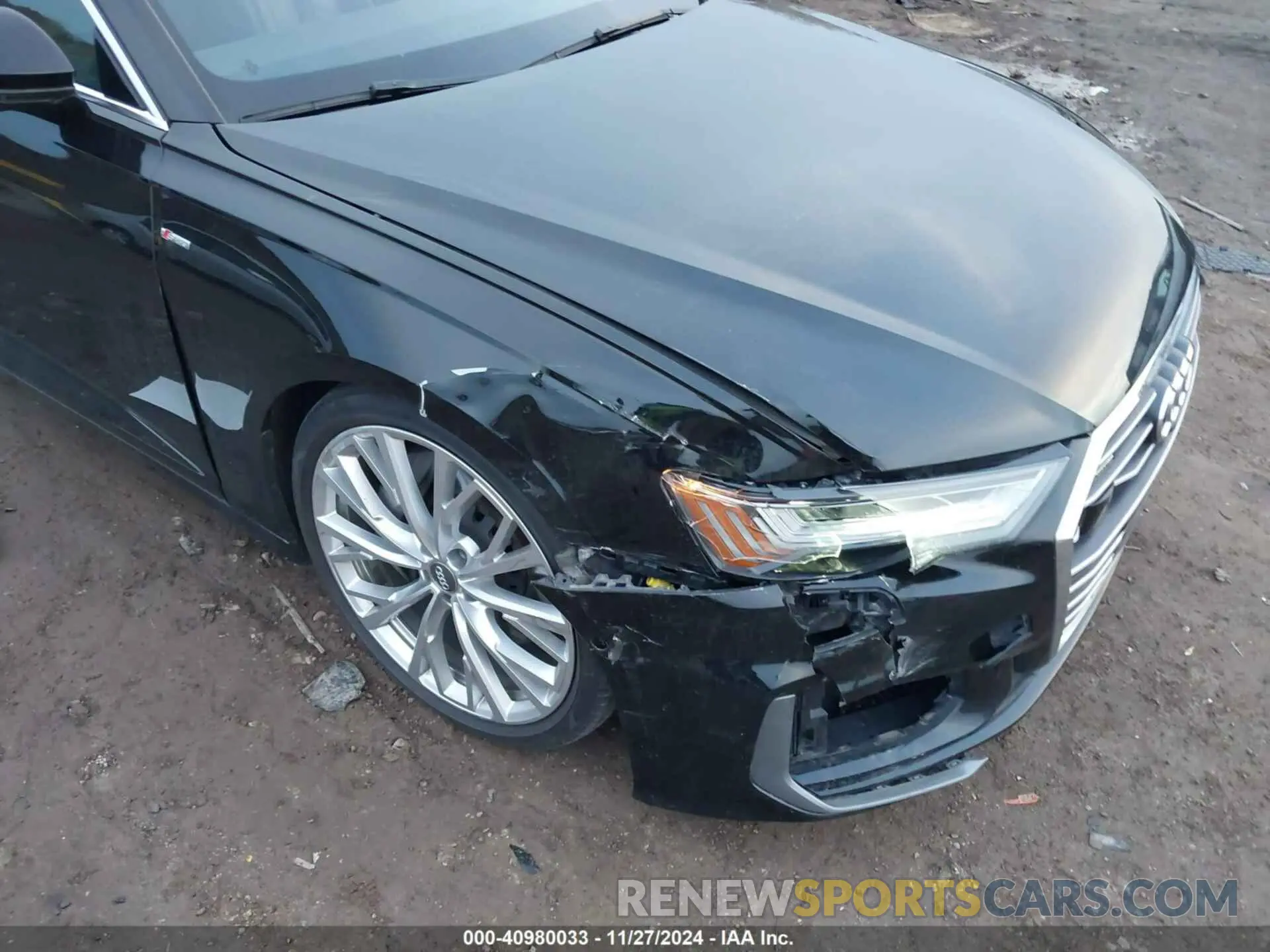 6 fotografías del automóvil dañado WAUM2AF27KN025152 AUDI A6 2019