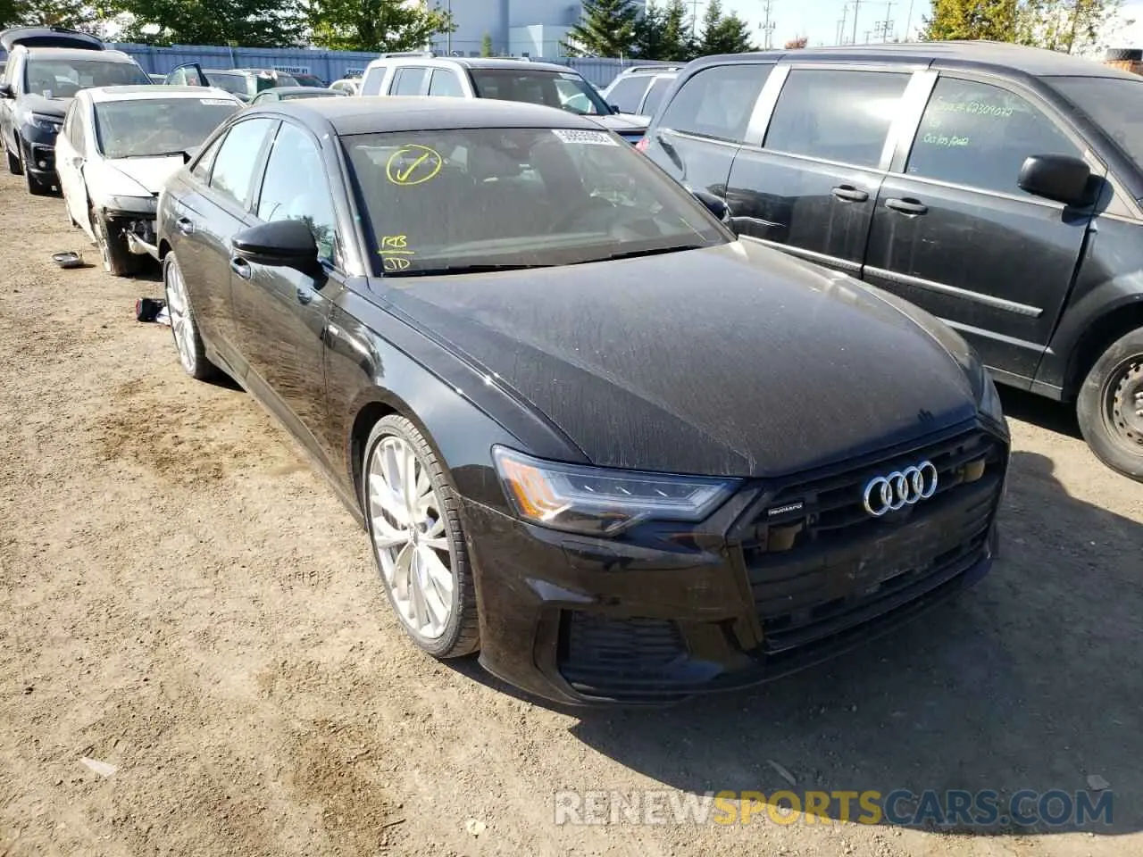 1 fotografías del automóvil dañado WAUM2AF27KN069202 AUDI A6 2019