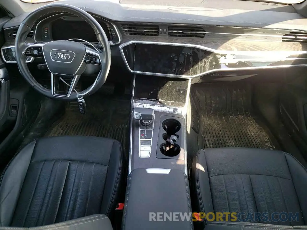5 fotografías del automóvil dañado WAUM2AF27KN069202 AUDI A6 2019