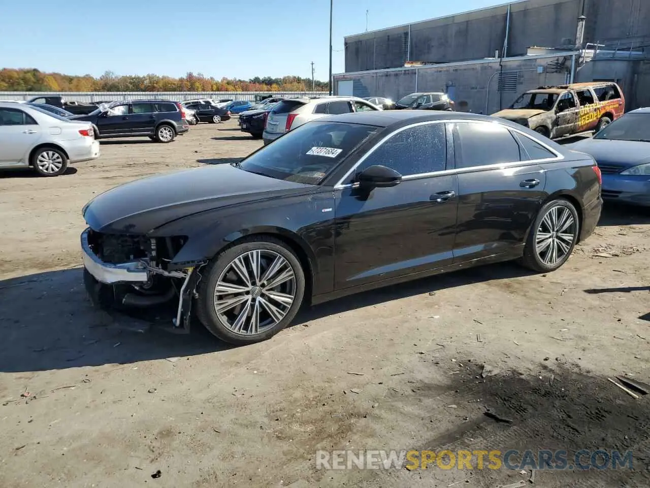 1 fotografías del automóvil dañado WAUM2AF28KN034328 AUDI A6 2019