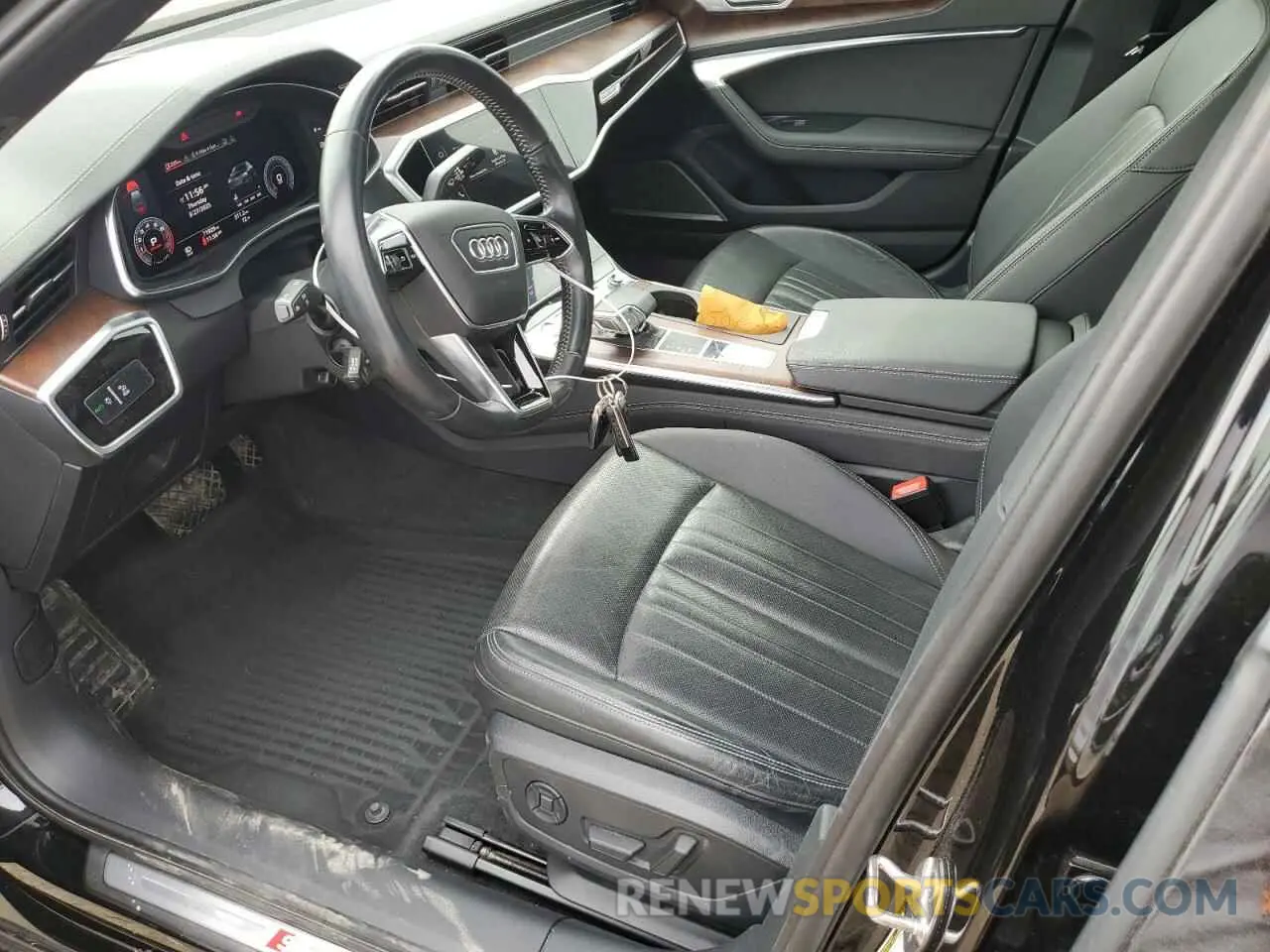 7 fotografías del automóvil dañado WAUM2AF28KN049394 AUDI A6 2019