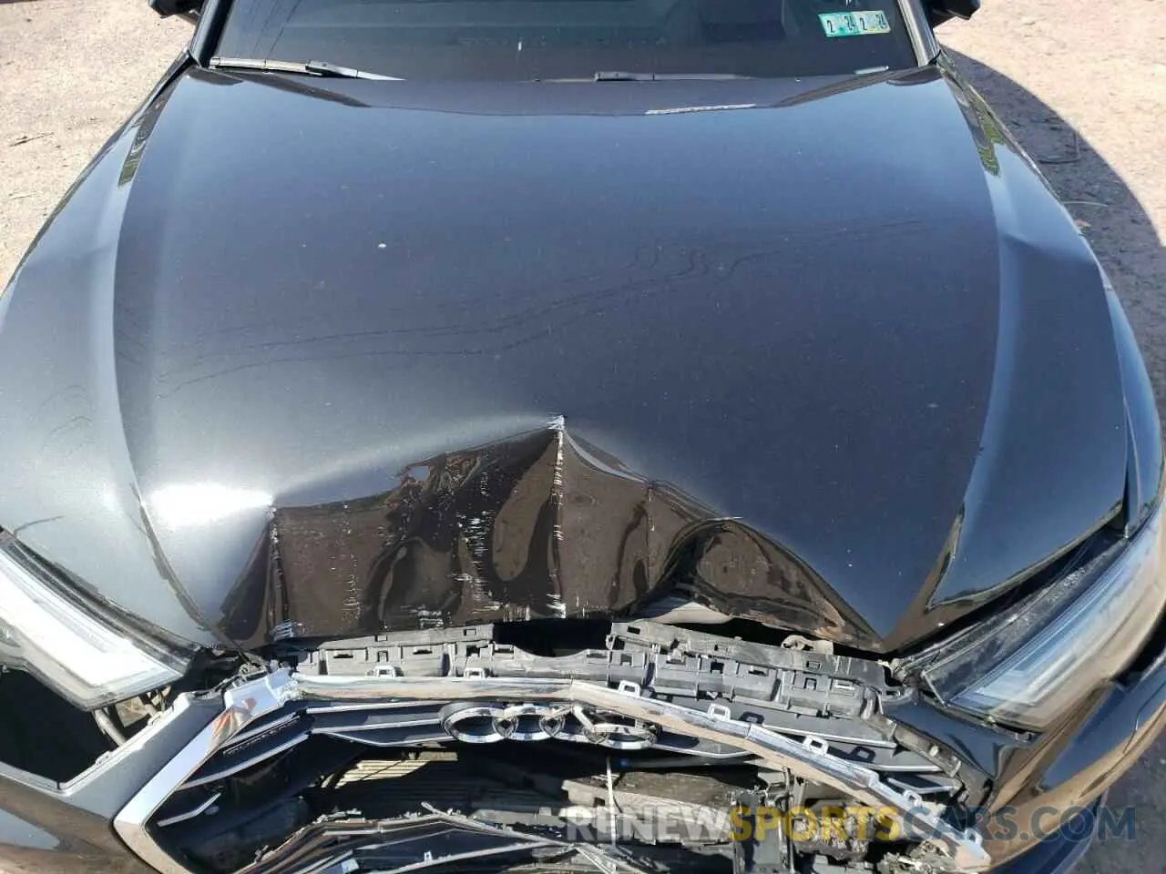 11 fotografías del automóvil dañado WAUM2BF28KN077041 AUDI A6 2019