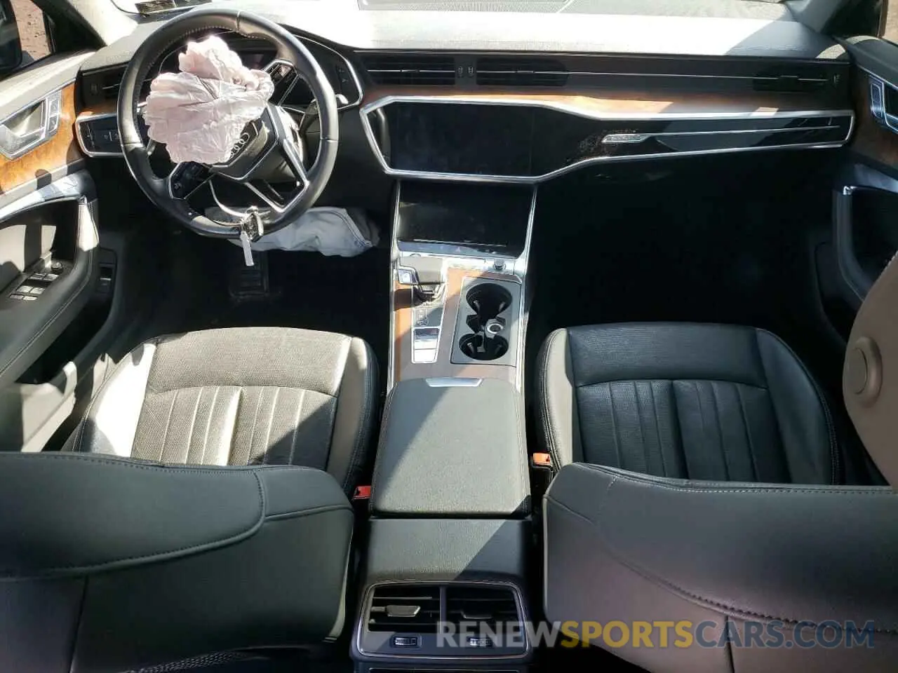 8 fotografías del automóvil dañado WAUM2BF28KN077041 AUDI A6 2019