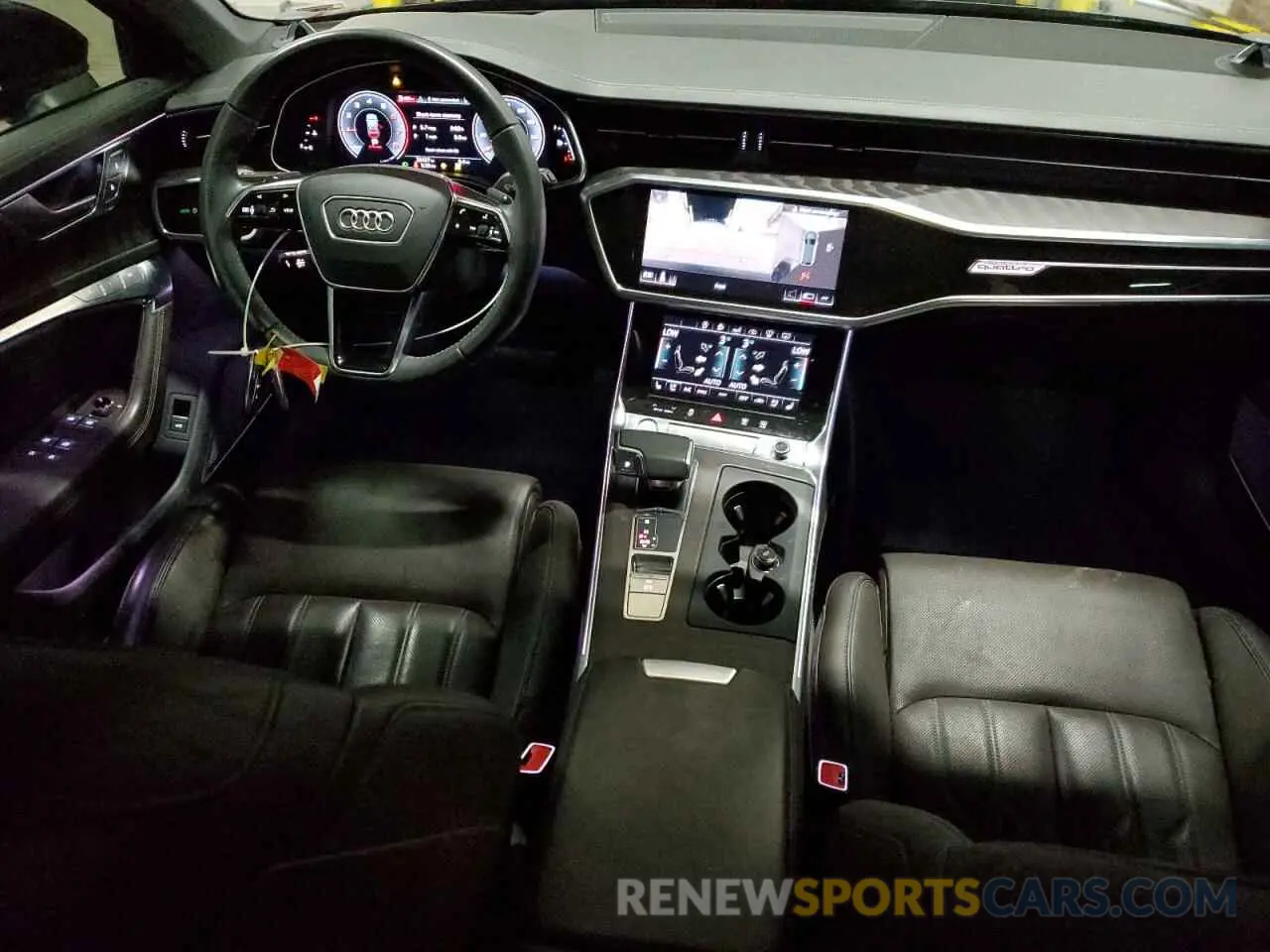 8 fotografías del automóvil dañado WAU92BF23LN091016 AUDI A6 2020
