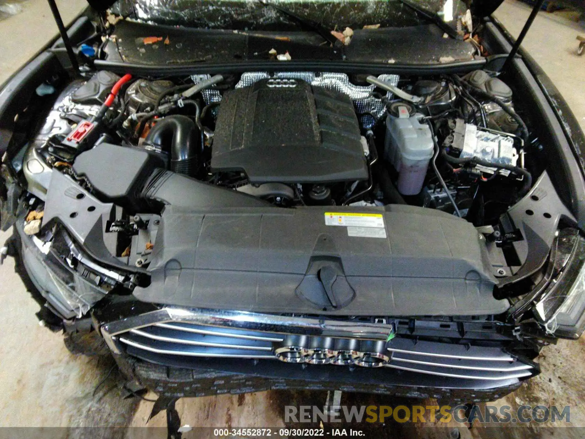 10 fotografías del automóvil dañado WAUD8AF22LN063176 AUDI A6 2020