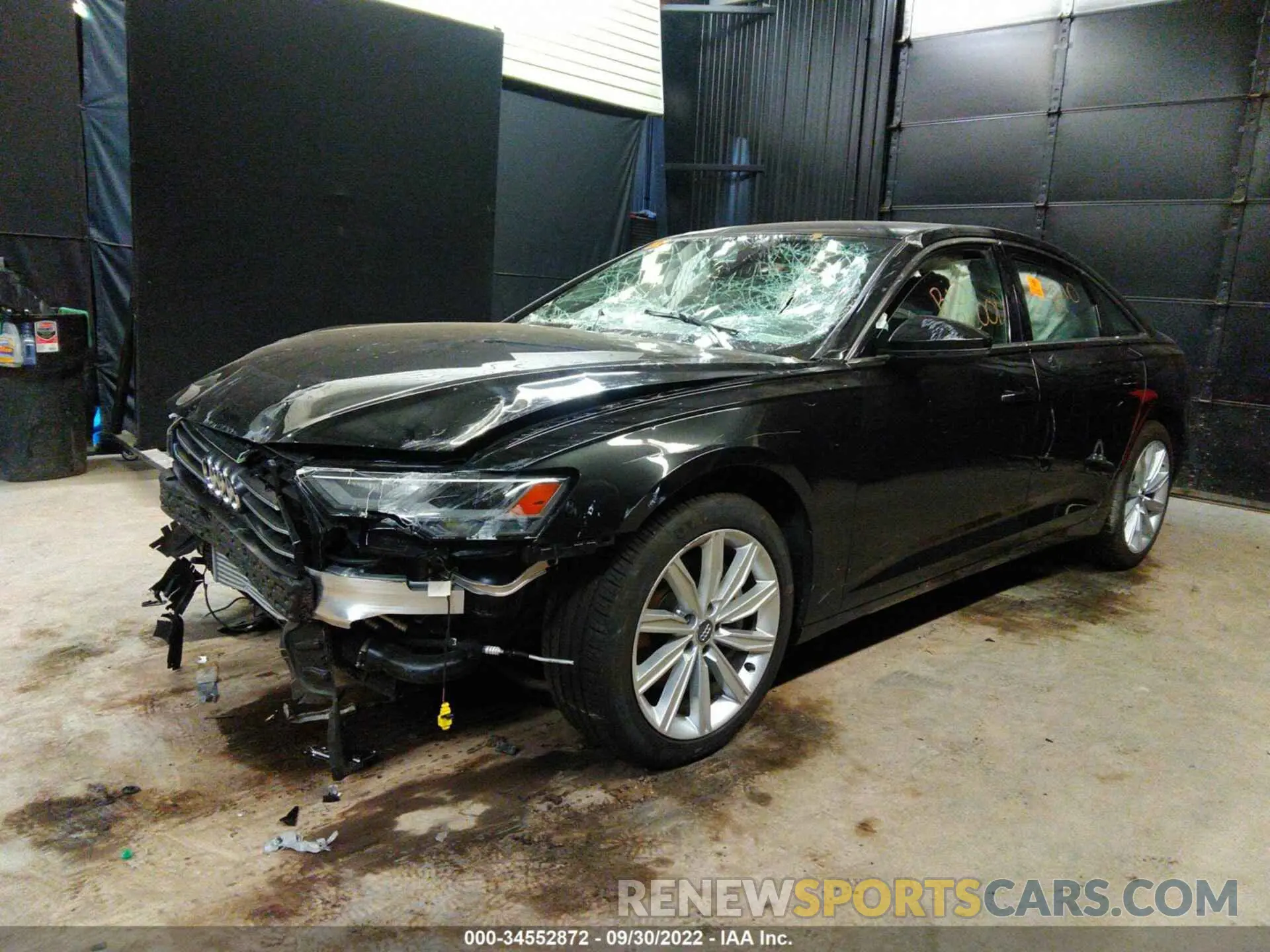 2 fotografías del automóvil dañado WAUD8AF22LN063176 AUDI A6 2020