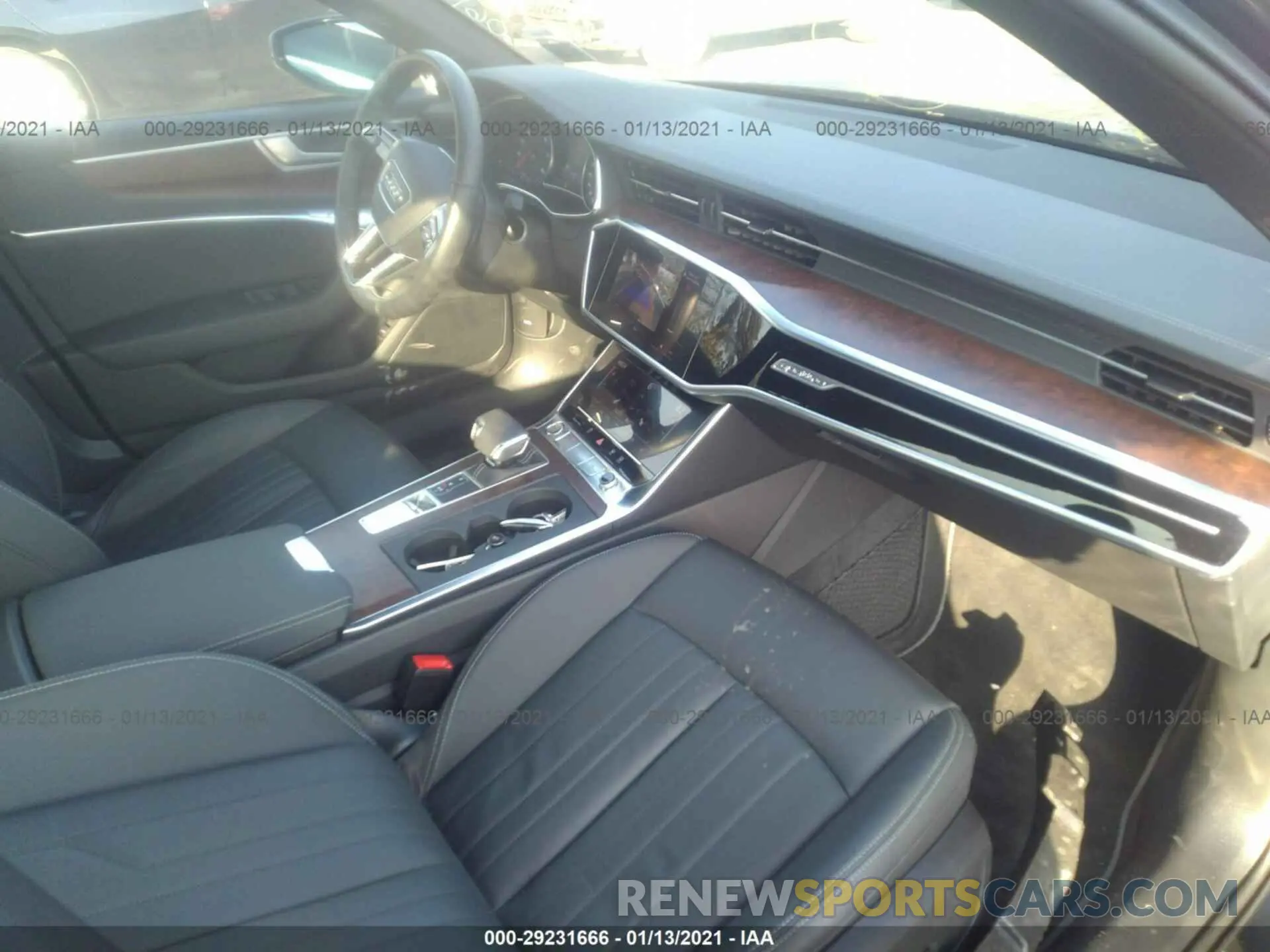 5 fotografías del automóvil dañado WAUD8AF24LN061932 AUDI A6 2020