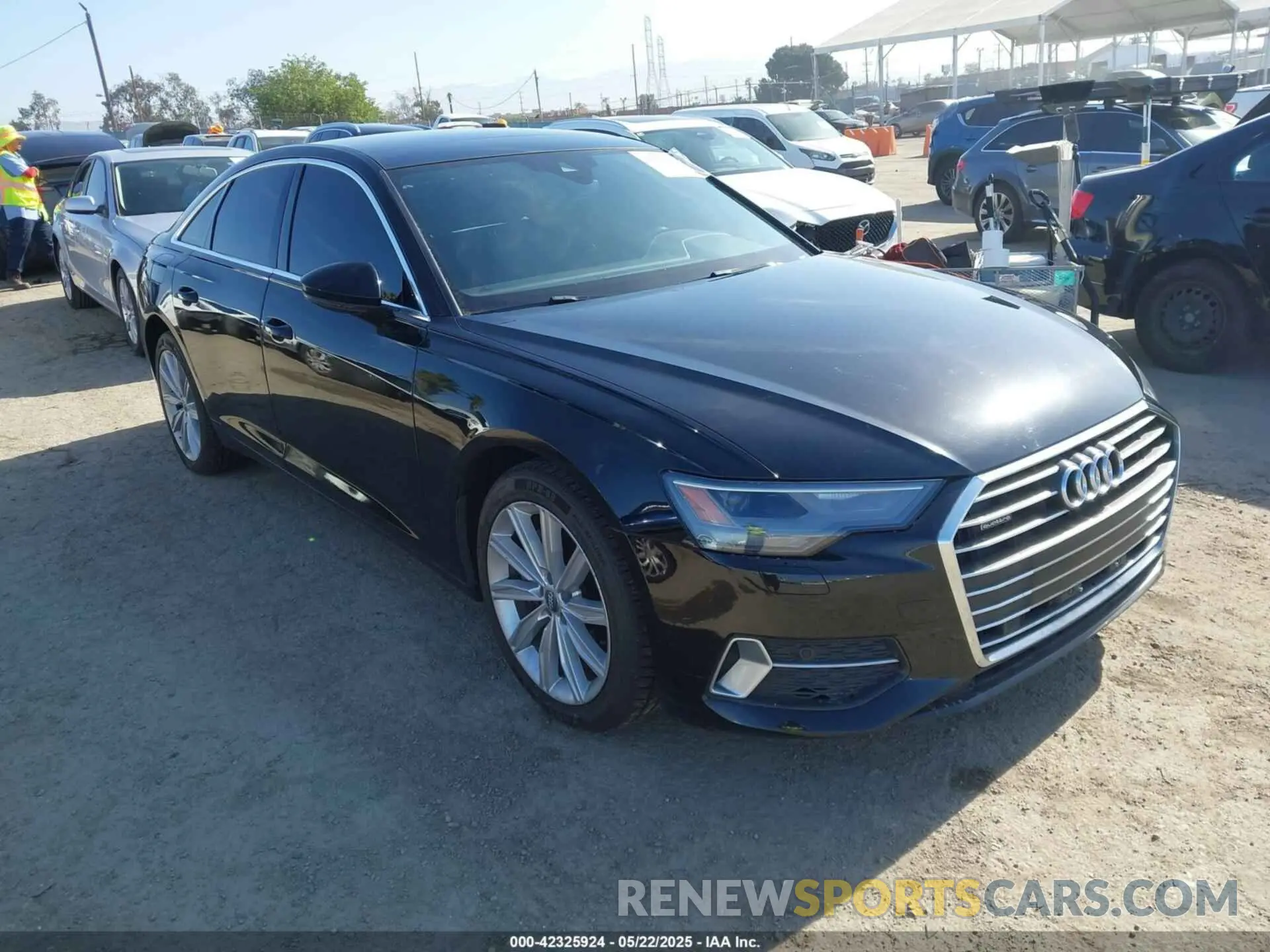 1 fotografías del automóvil dañado WAUD8AF25LN040474 AUDI A6 2020