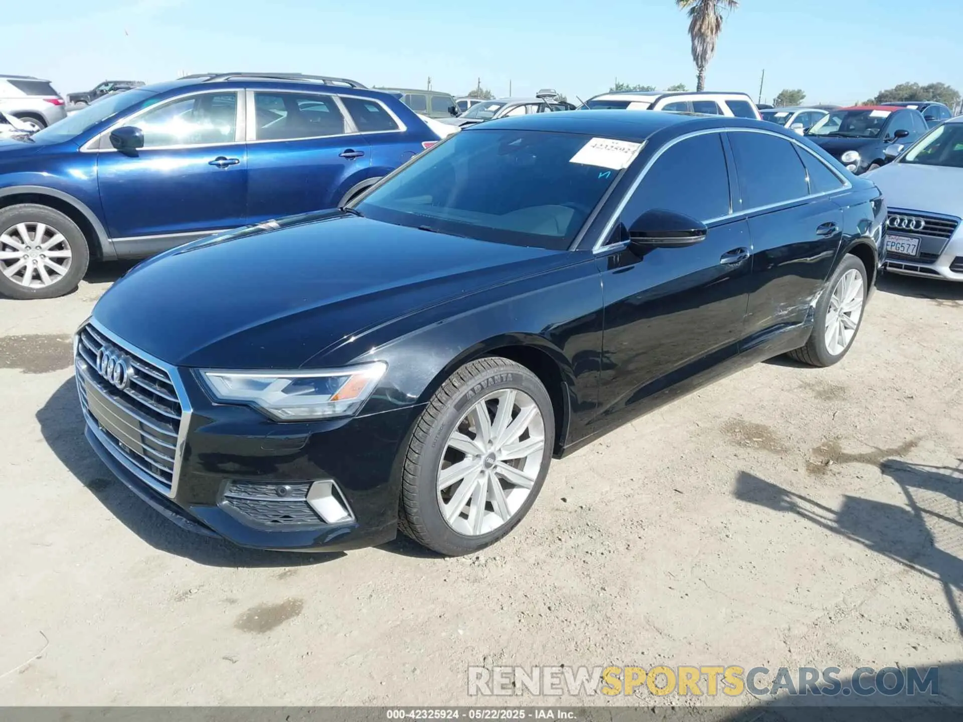 2 fotografías del automóvil dañado WAUD8AF25LN040474 AUDI A6 2020