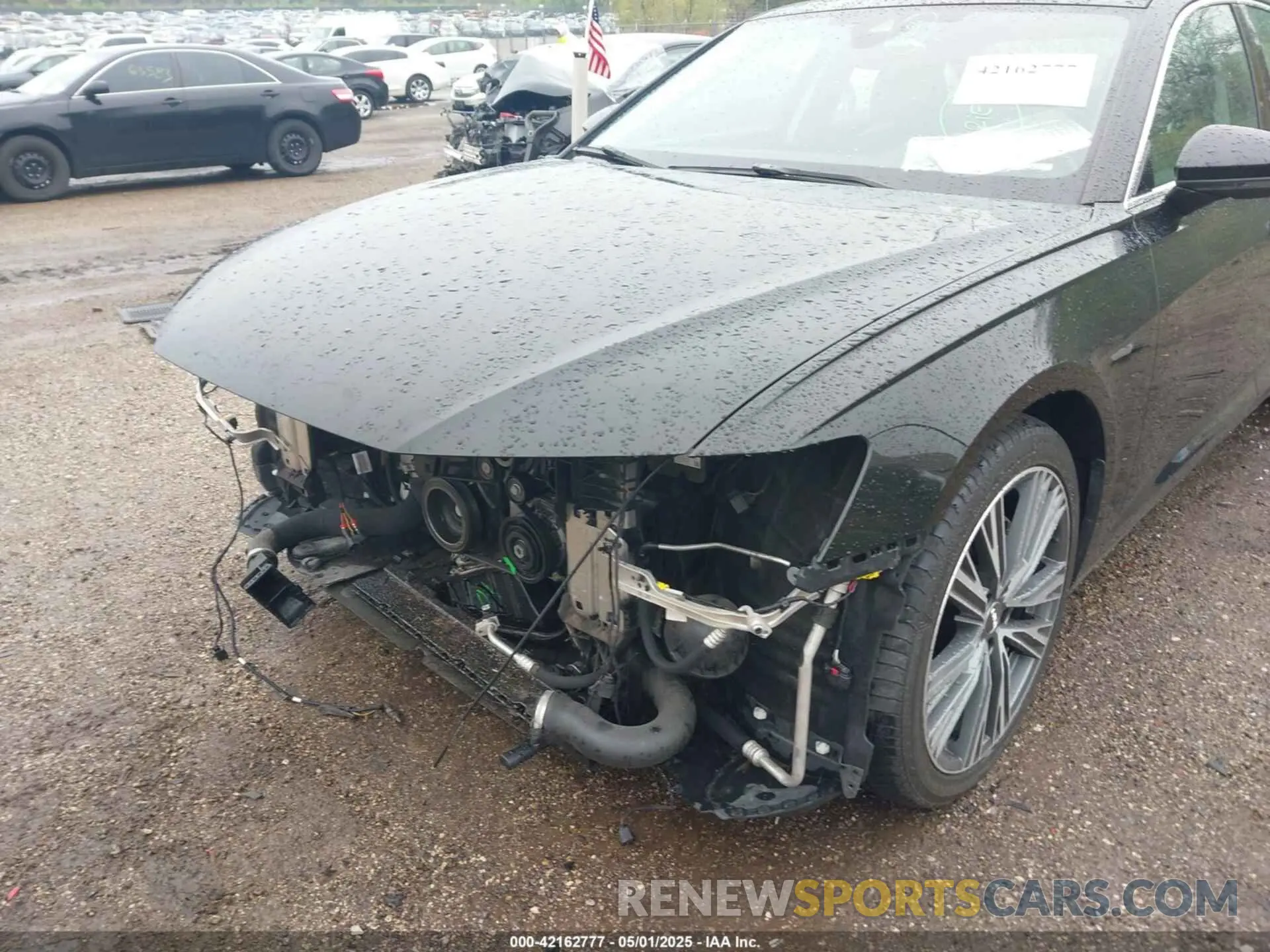 19 fotografías del automóvil dañado WAUD8AF28LN038685 AUDI A6 2020