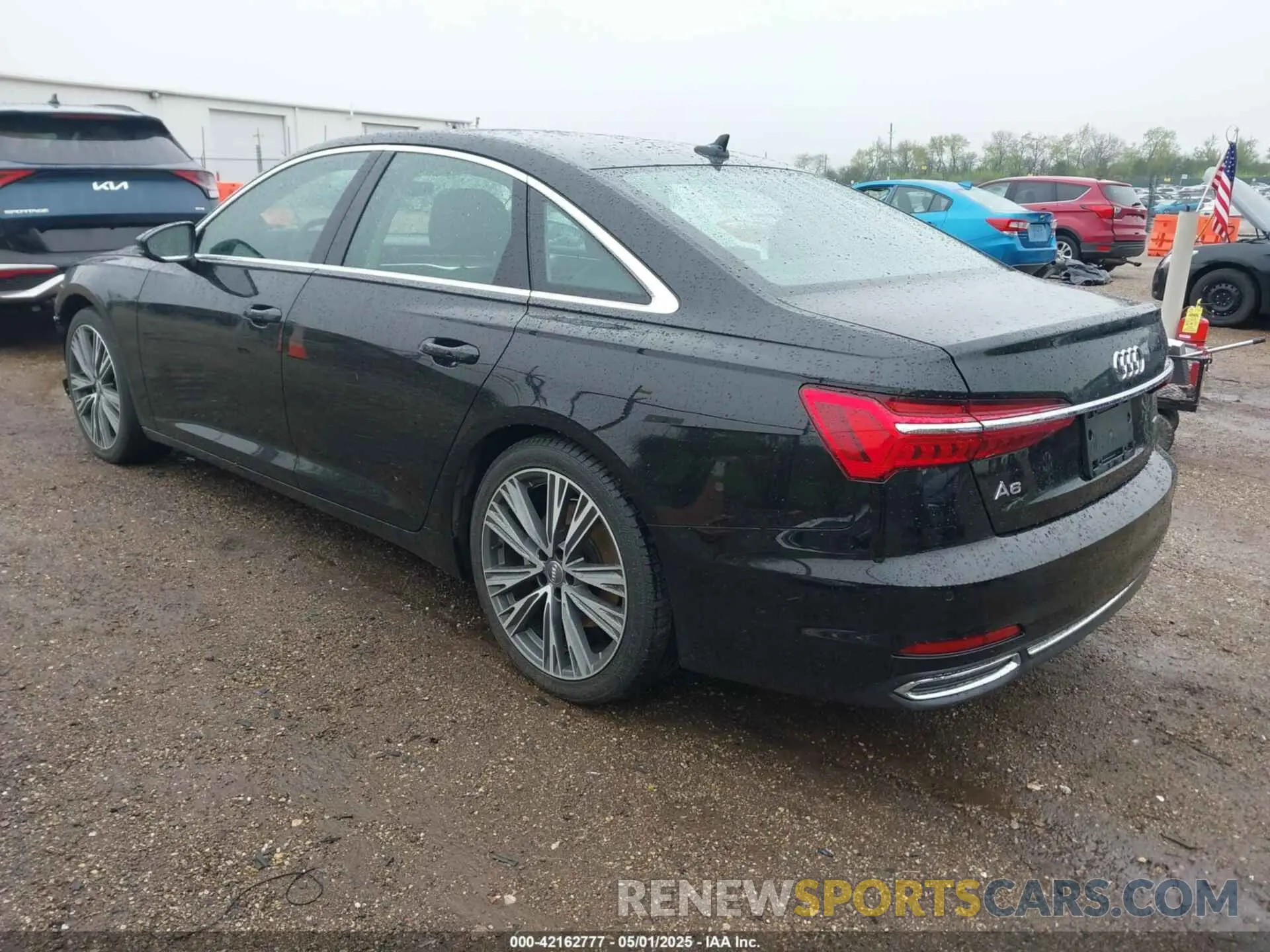 3 fotografías del automóvil dañado WAUD8AF28LN038685 AUDI A6 2020