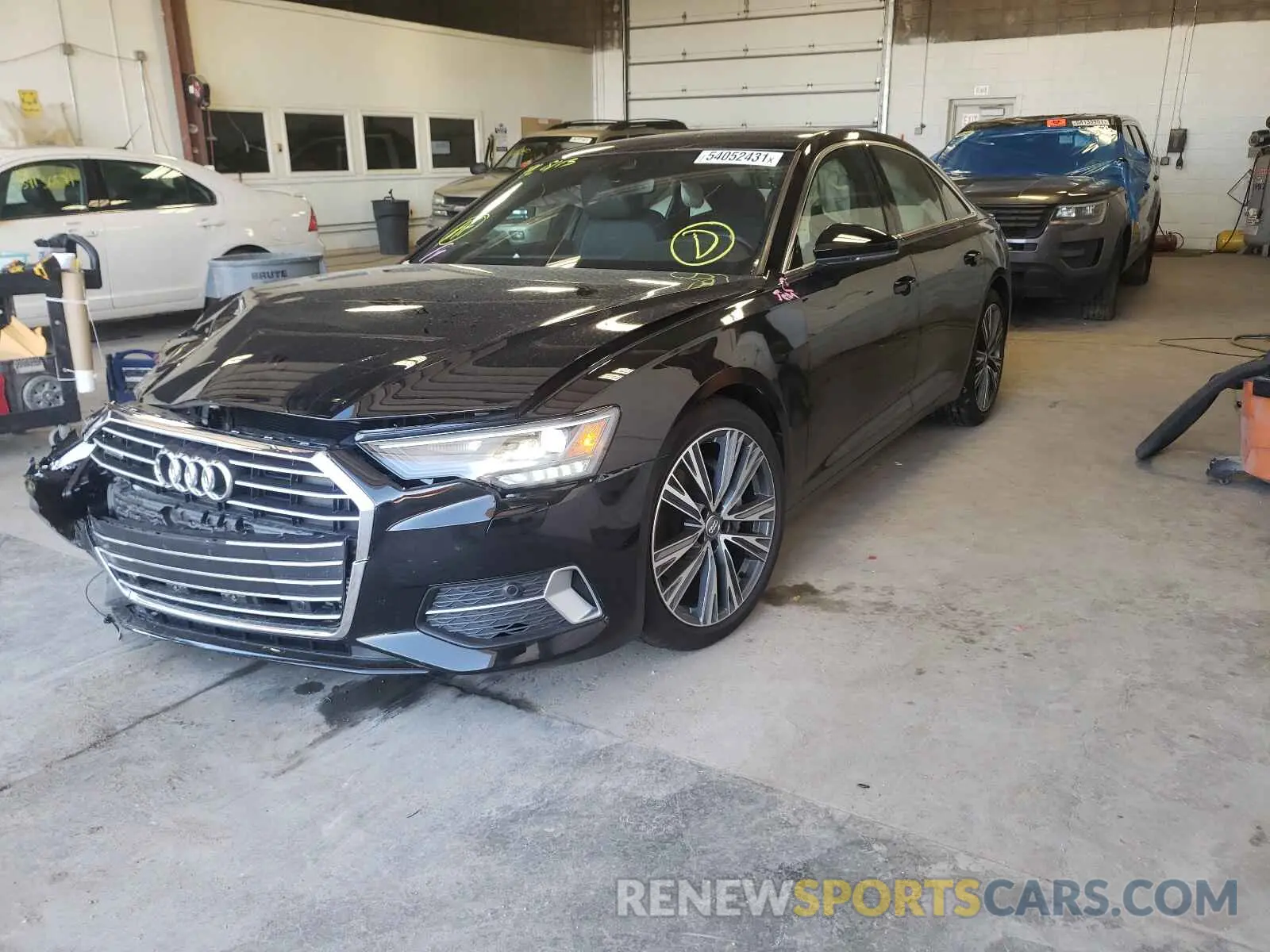 2 fotografías del automóvil dañado WAUD8AF29LN027405 AUDI A6 2020