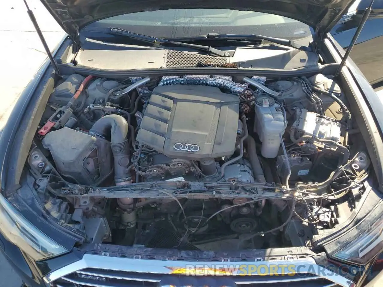 11 fotografías del automóvil dañado WAUE8AF21LN057874 AUDI A6 2020